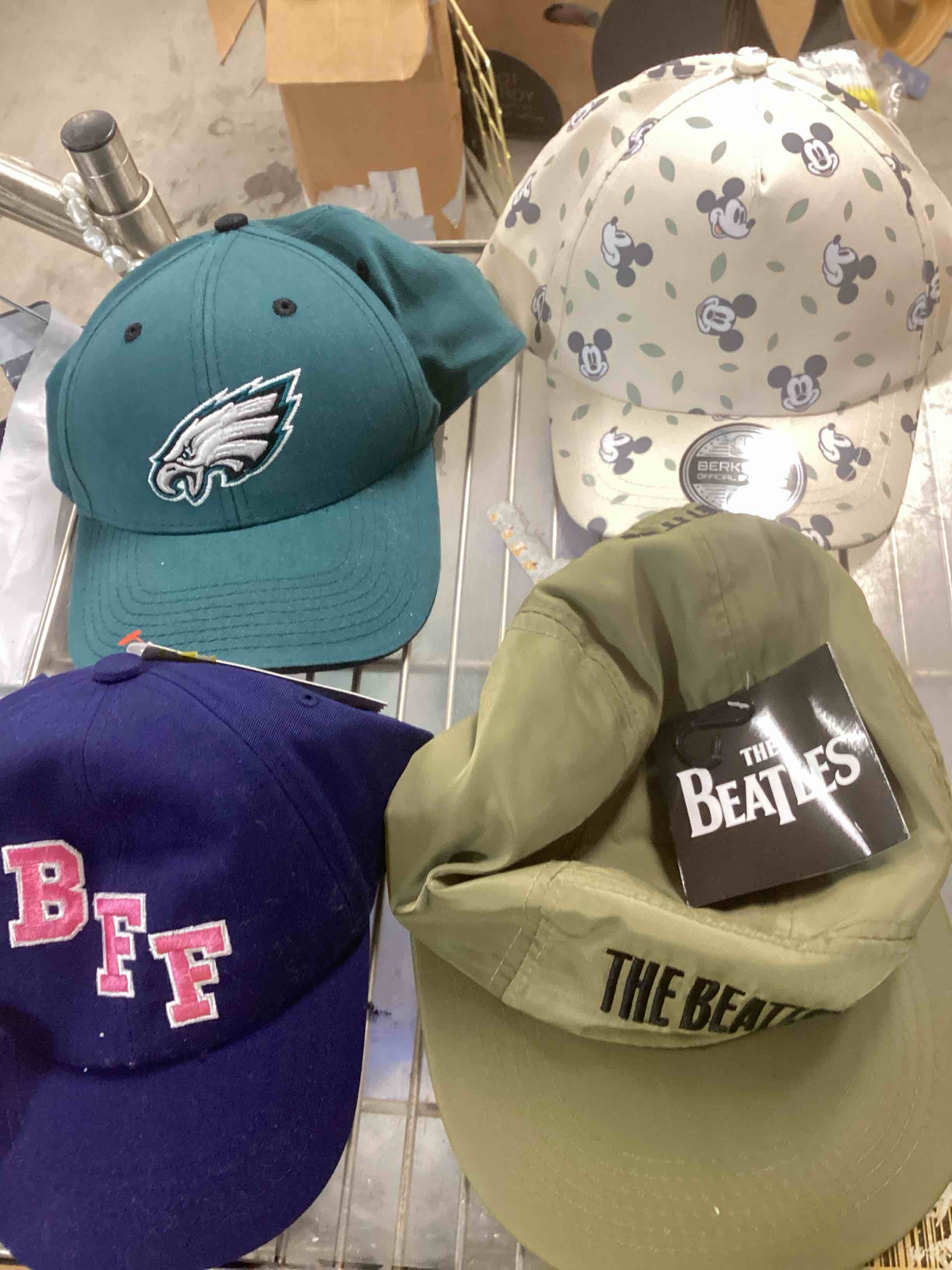 Caps different styles