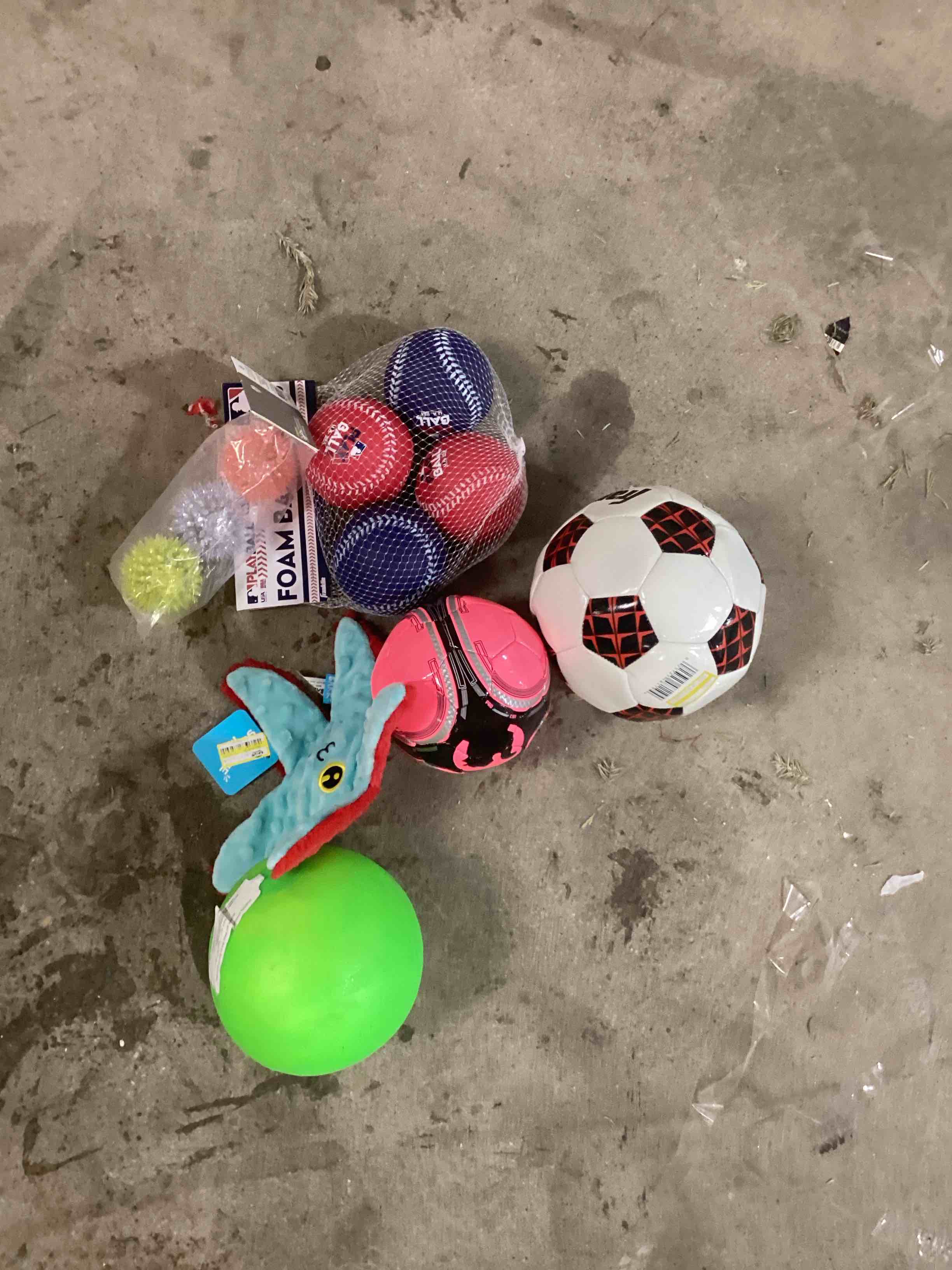 Assorted bag to play