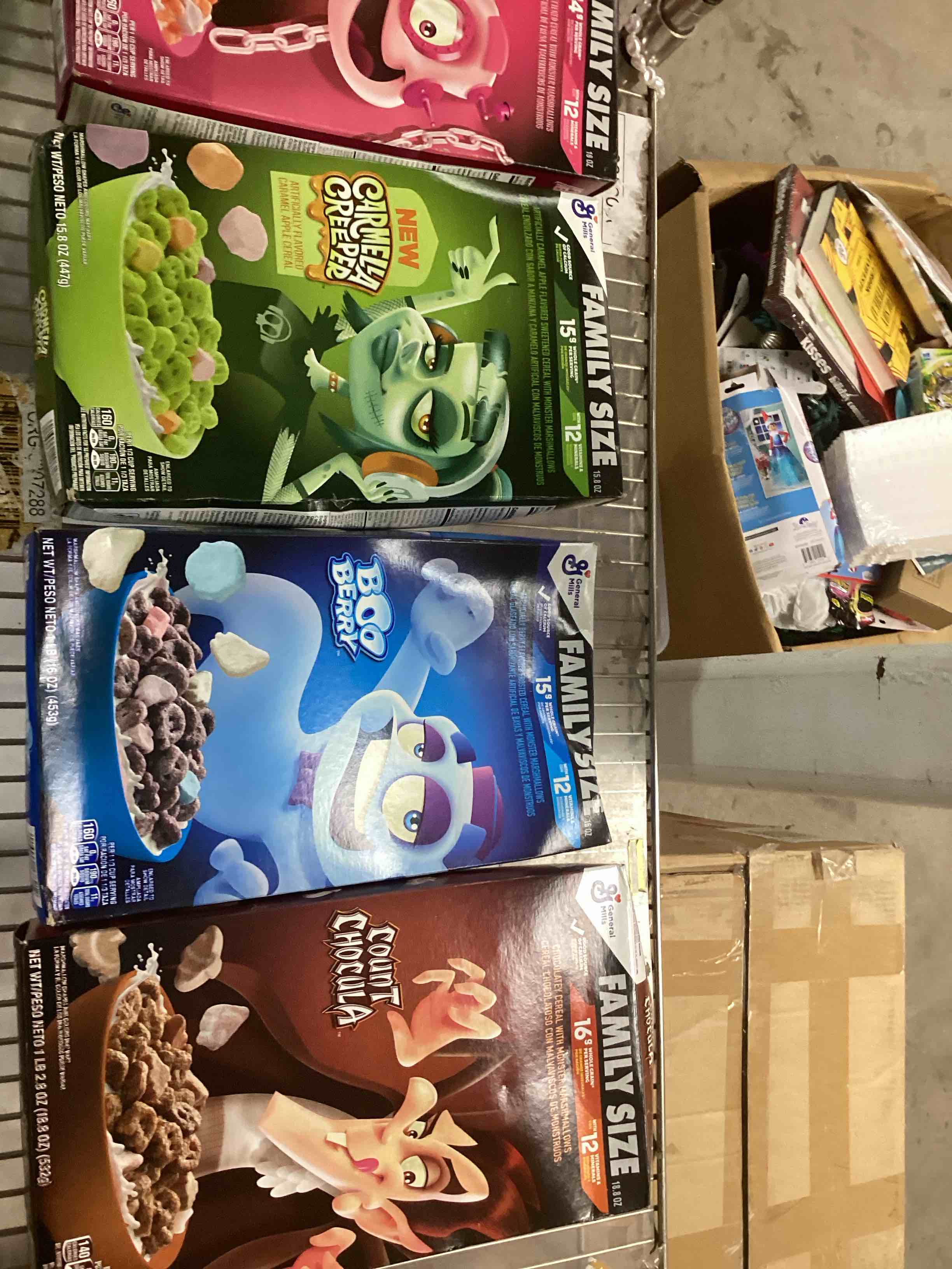Different cereal