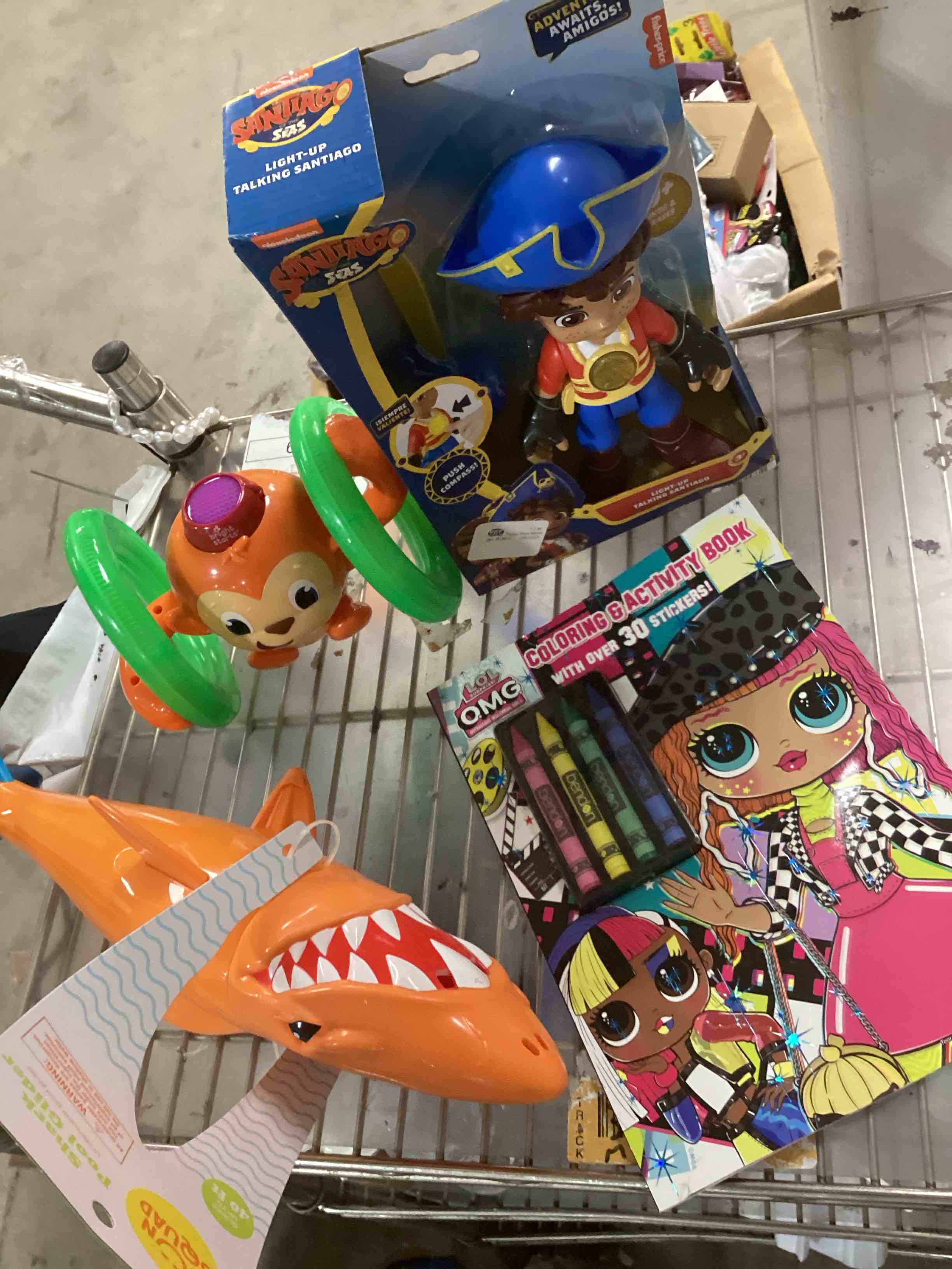 toys , coloring & activity book 