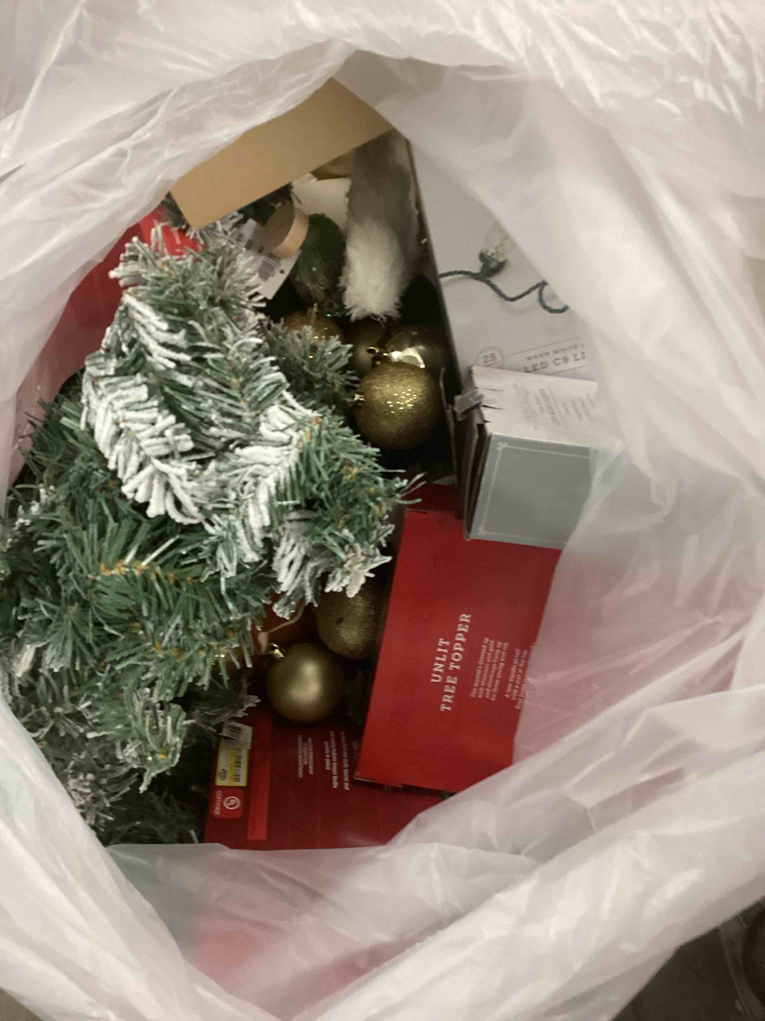 Assorted items decoration Christmas 