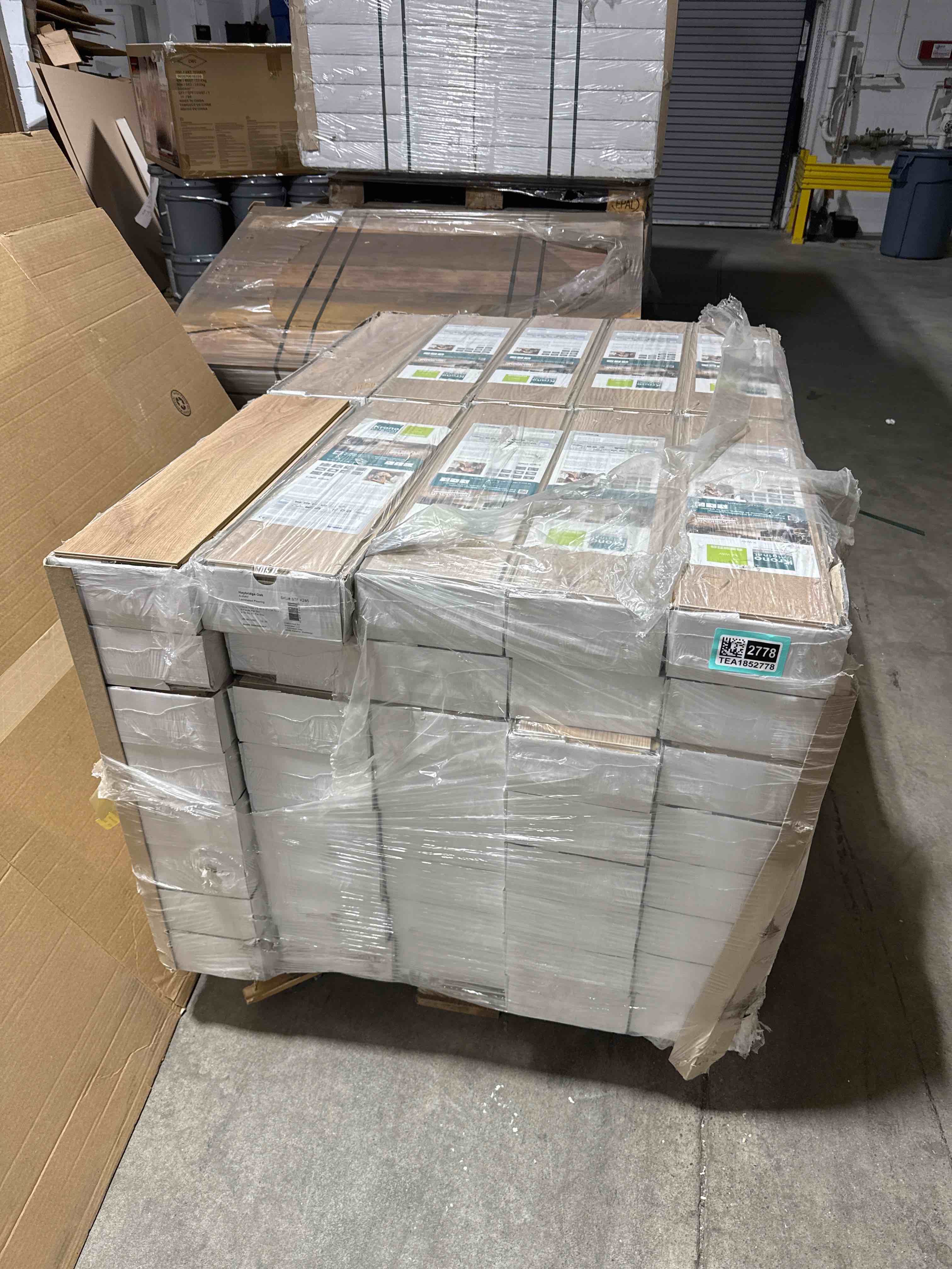 80 d Wood plank Laminate Flooring 766.4 ft.² BID per square foot