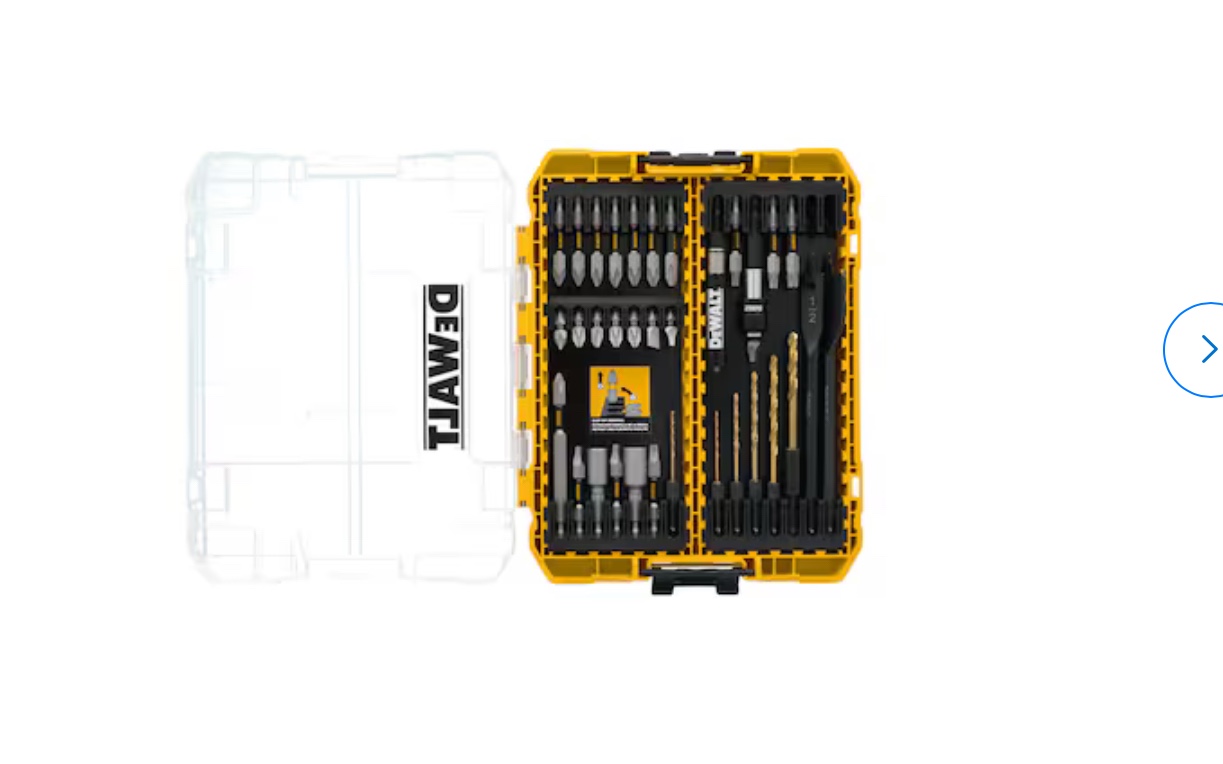 DEWALT TOUGH GRIP Screwdriver Bit Set 35 -Piece