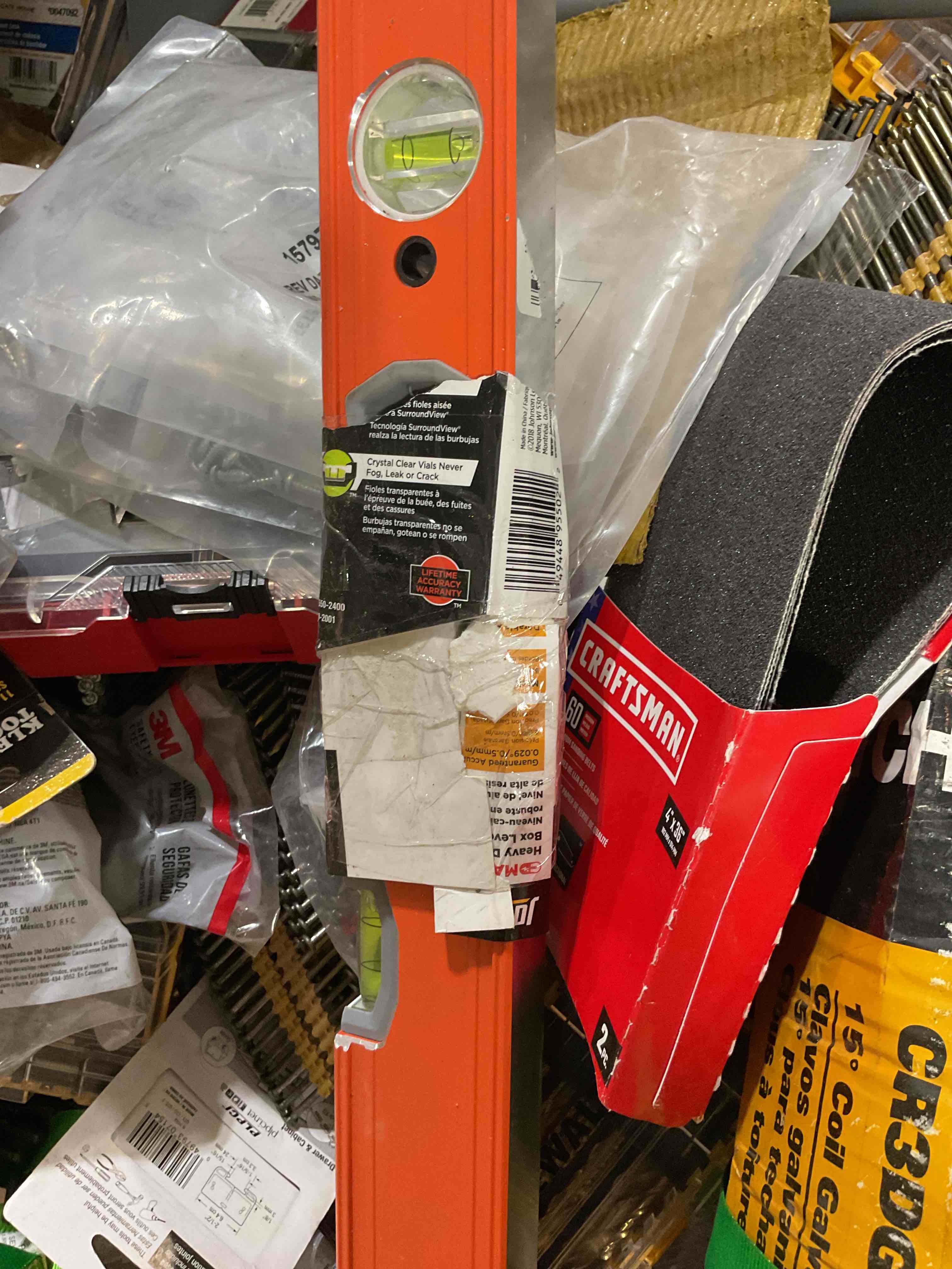 9550-2400 24 in. Magnetic Heavy Duty Aluminum Box Level