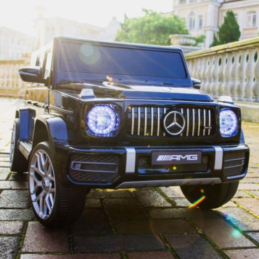 Licensed Mercedes Benz G63 Kids Ride On Car, 12V Electric Vehicle with Remote Control
