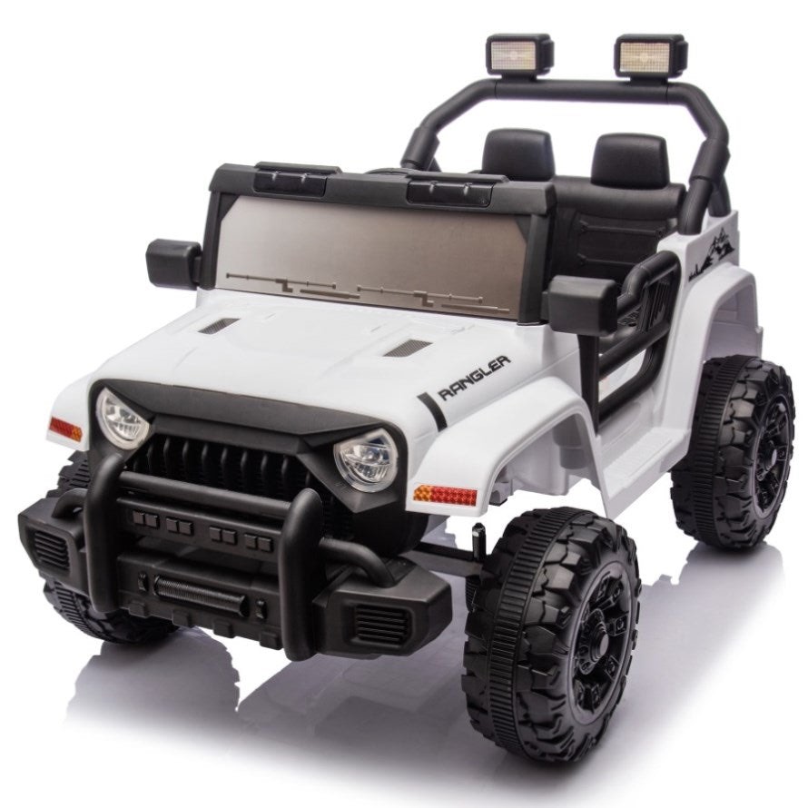 12V Kids Ride On Electric Car W/Parents Control,Dual drive, Four-wheel Suspension