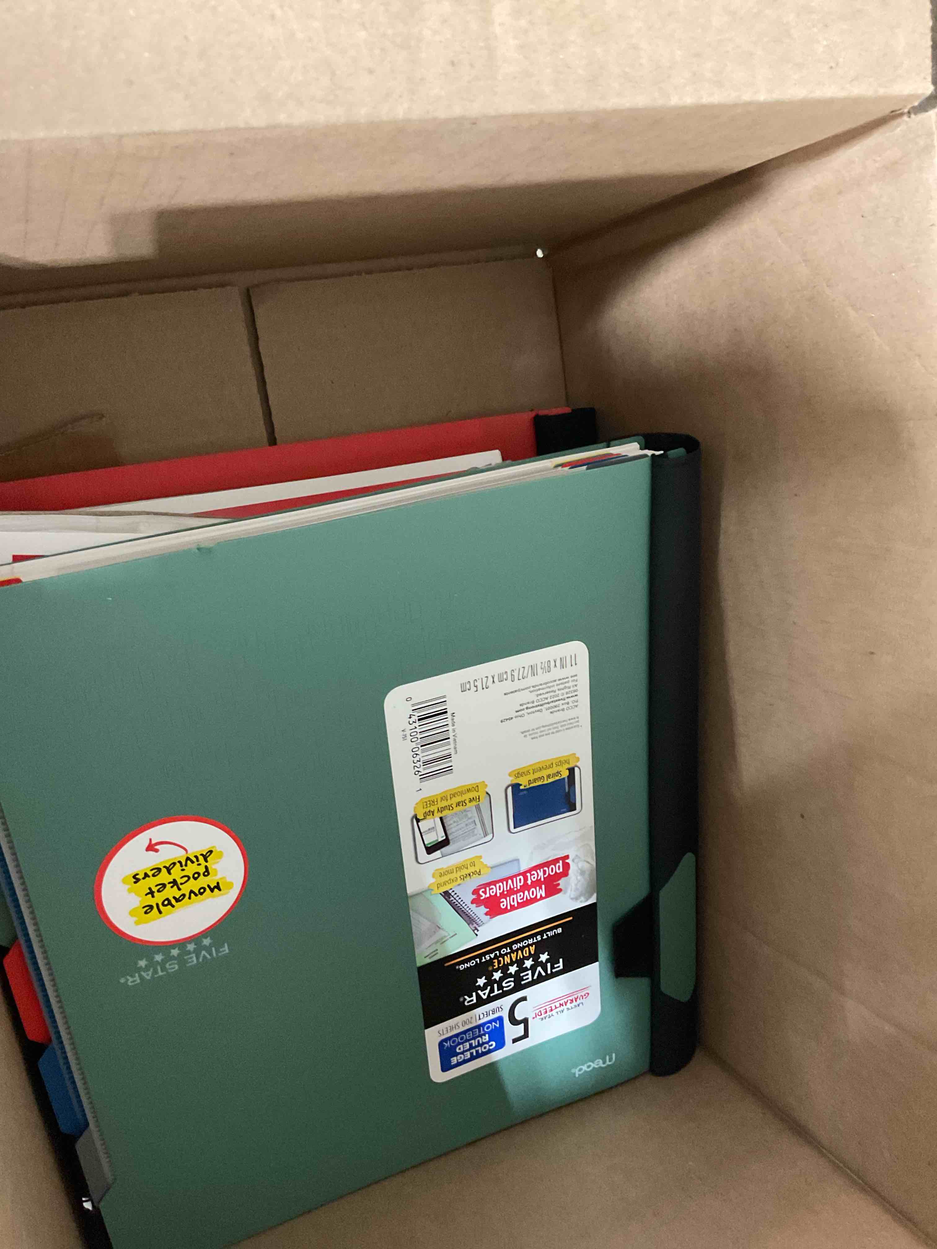assorted Notebooks