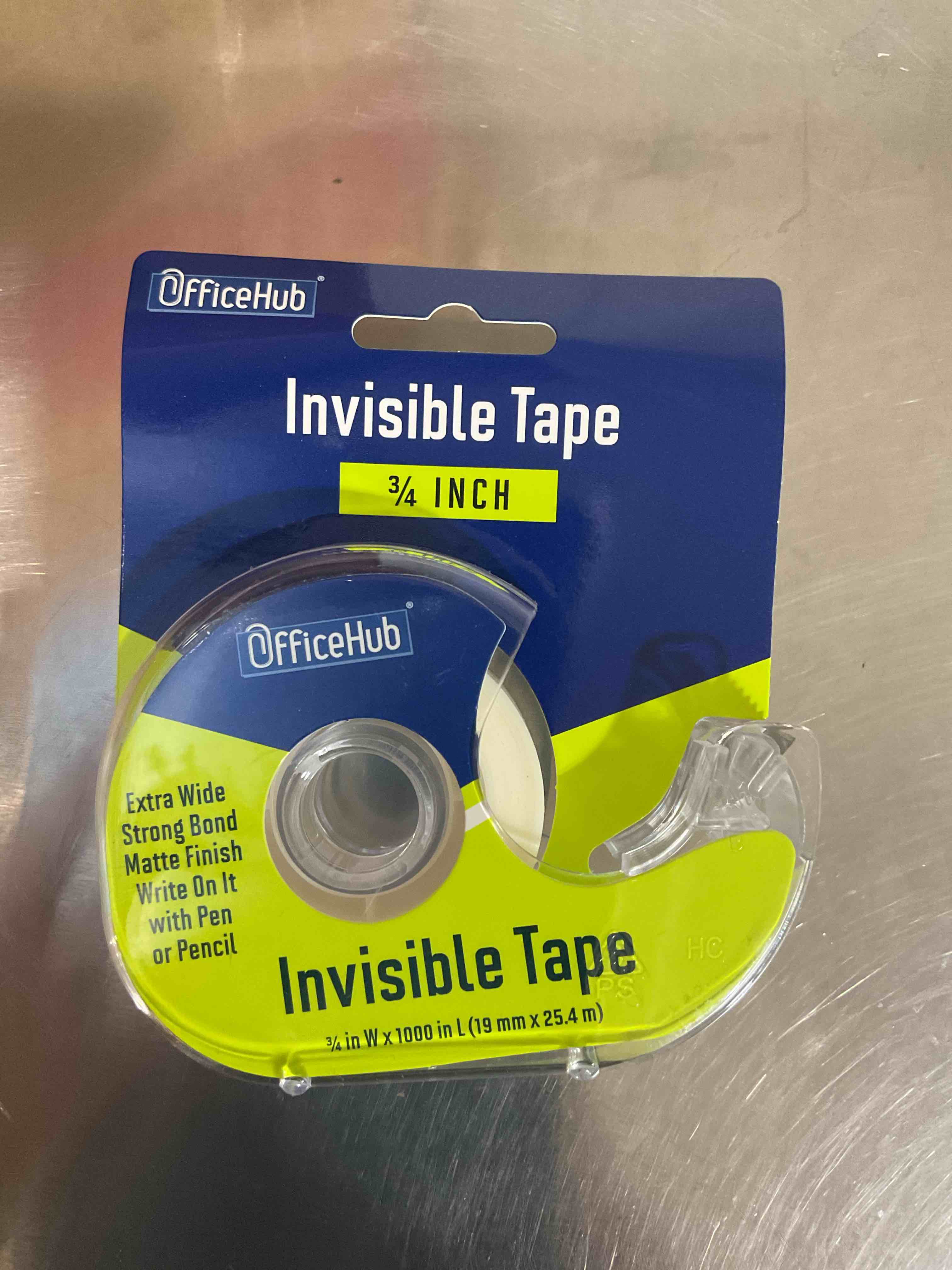 Invisible tape