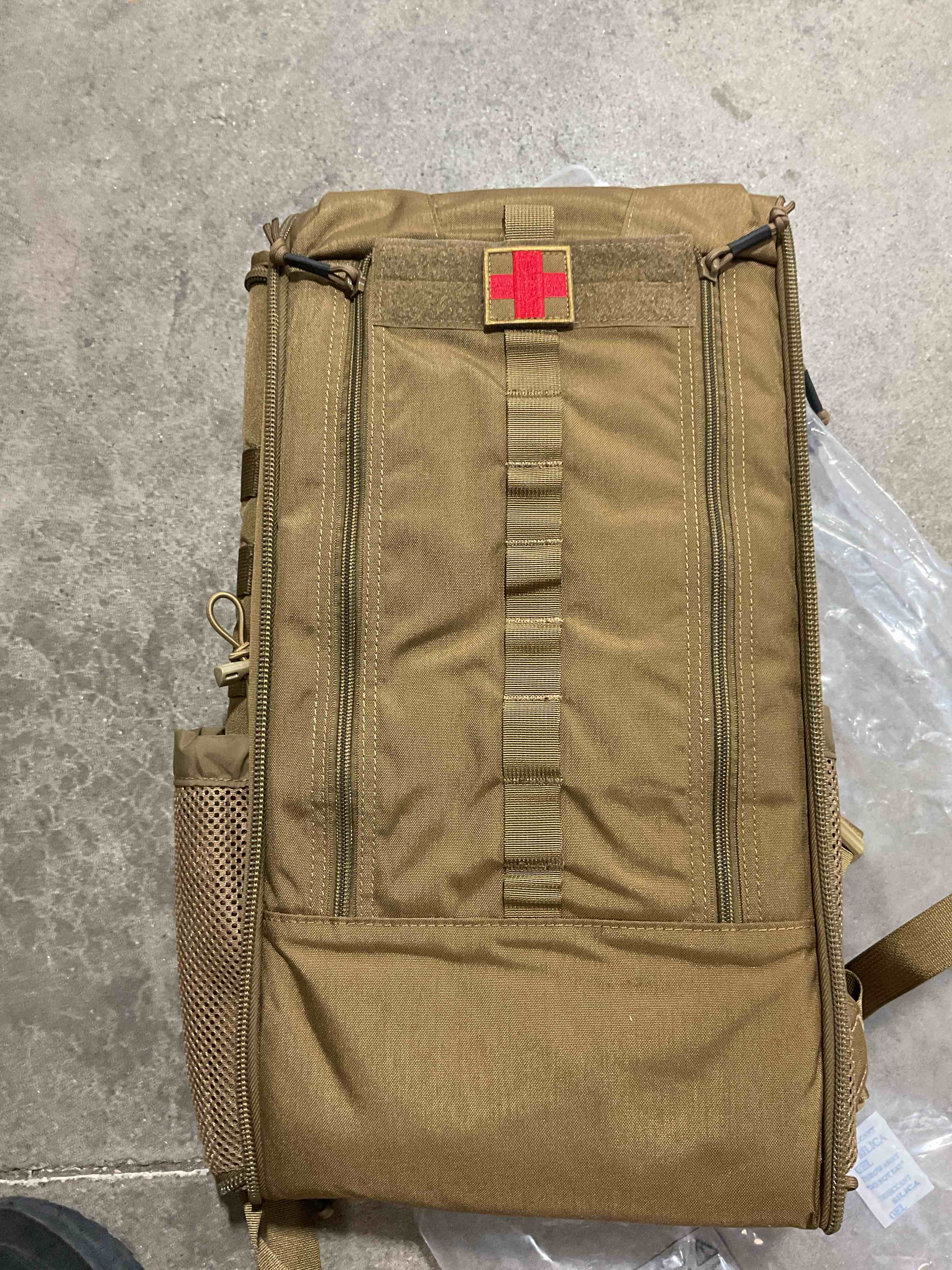 tical Crusader Team Medical Backpack Tactial First Aid Backpack with Removable Pouches
