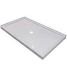 60” x 32” Shower Pan with Center Drain