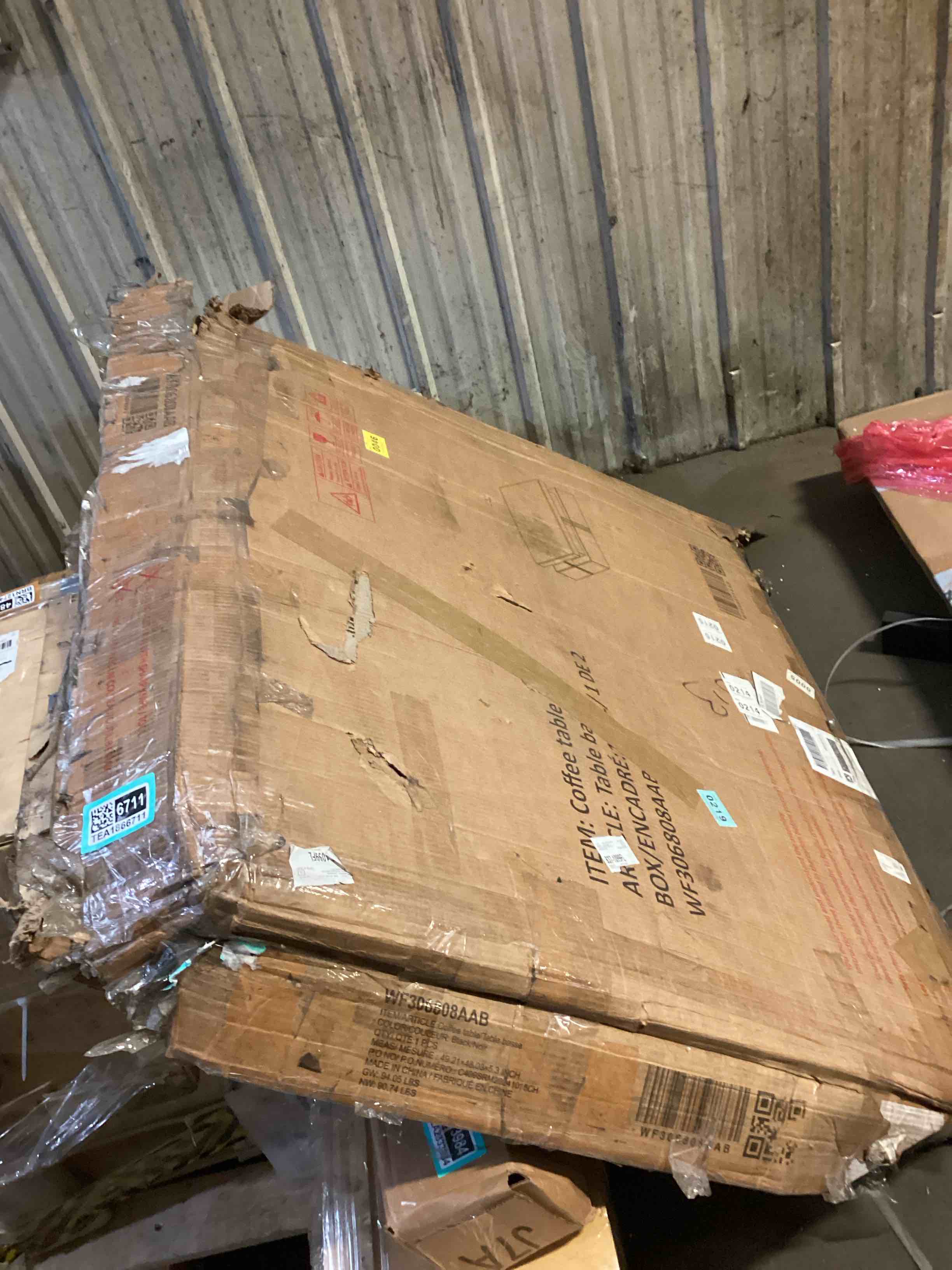 coffee table, MAY BE MISSING PIECES, 