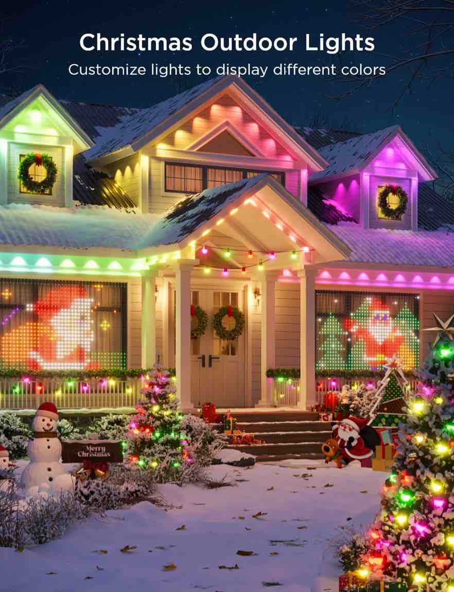 govee smart RGBIC permanent outdoor lights 