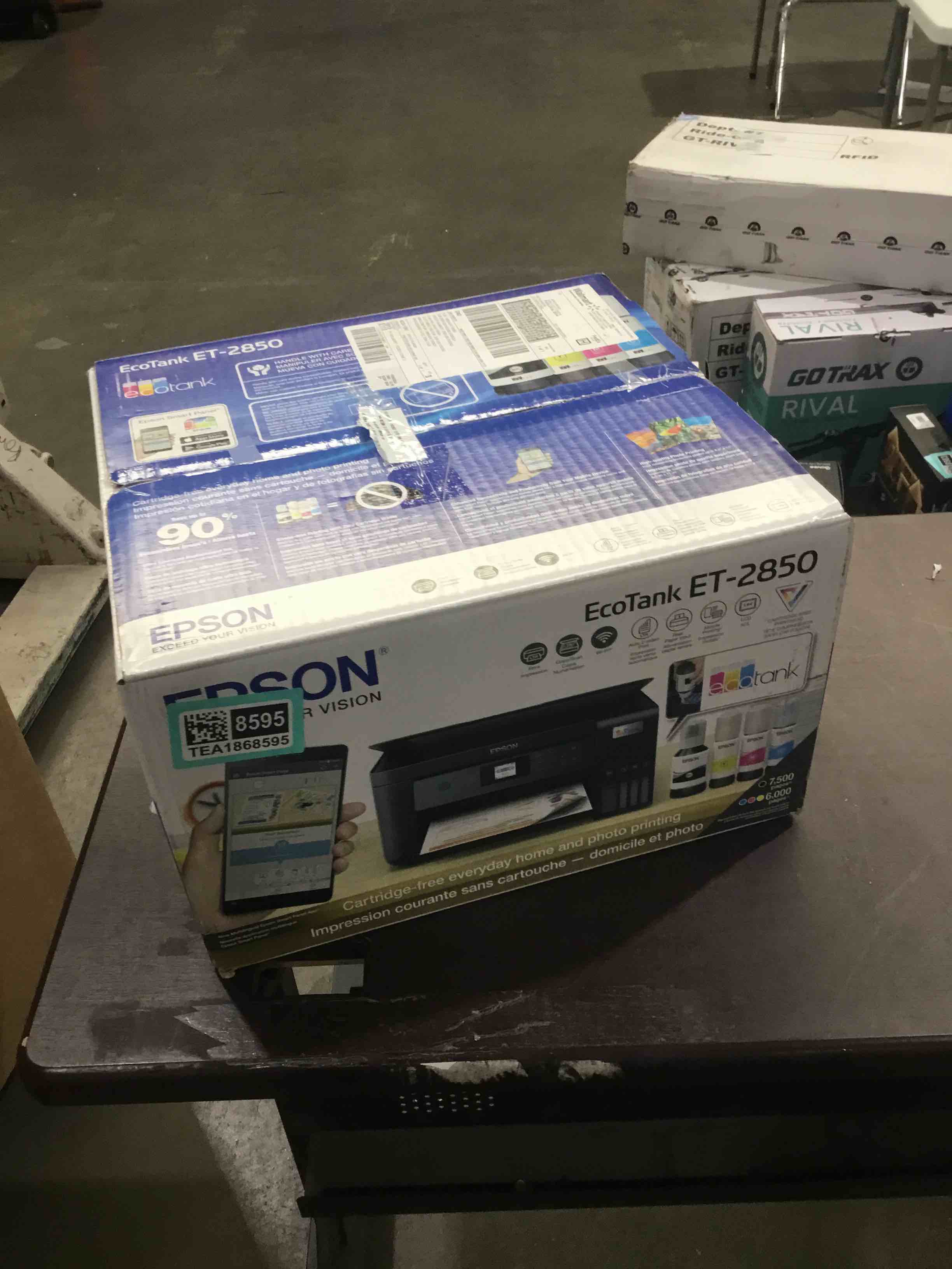 epsom exp tank ET-2850 MAY BE MISSING PCS 