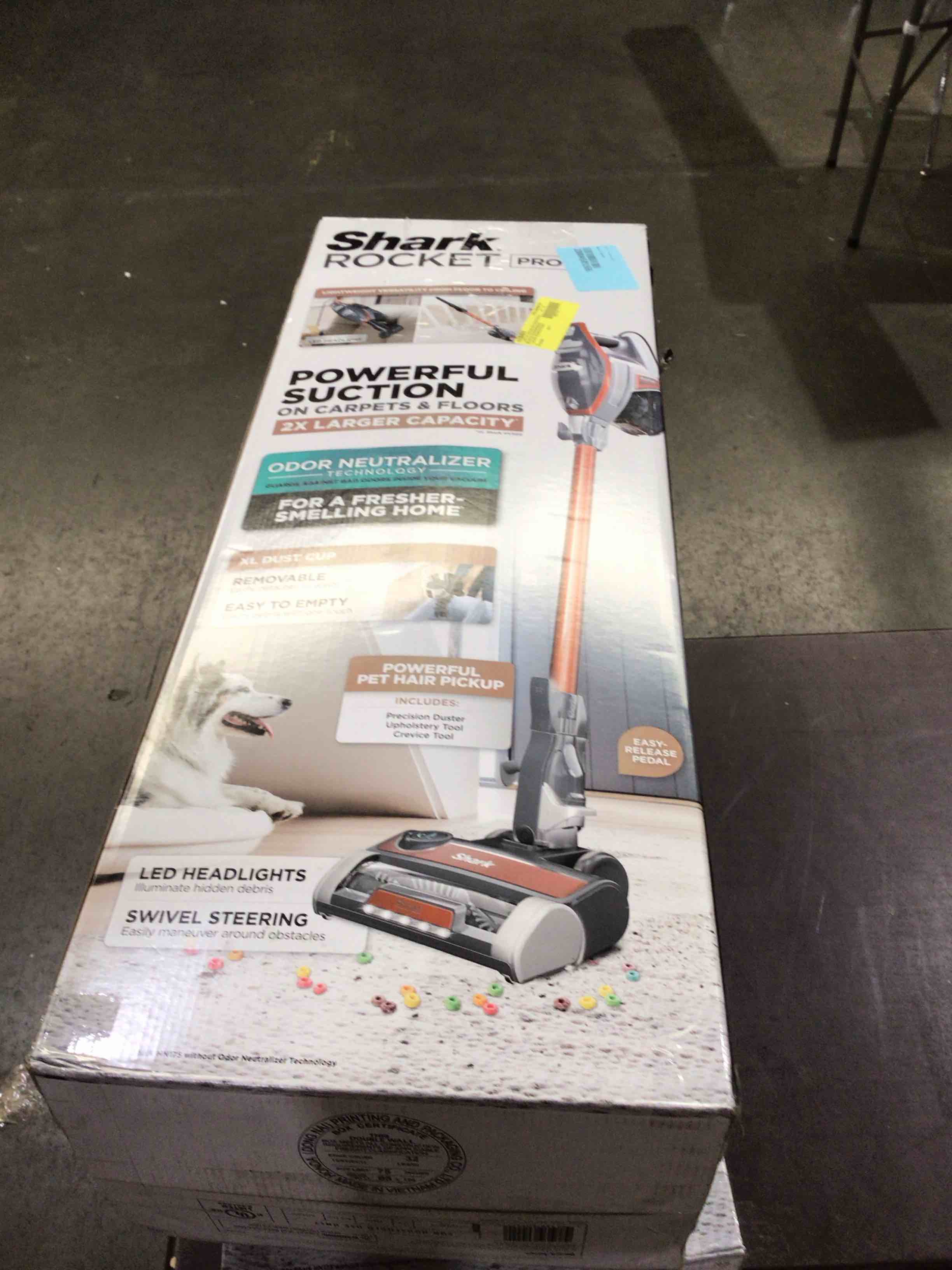 Shark Rocket Pro Corded Stick Vacuum with Odor Neutralizer Technology  HN175