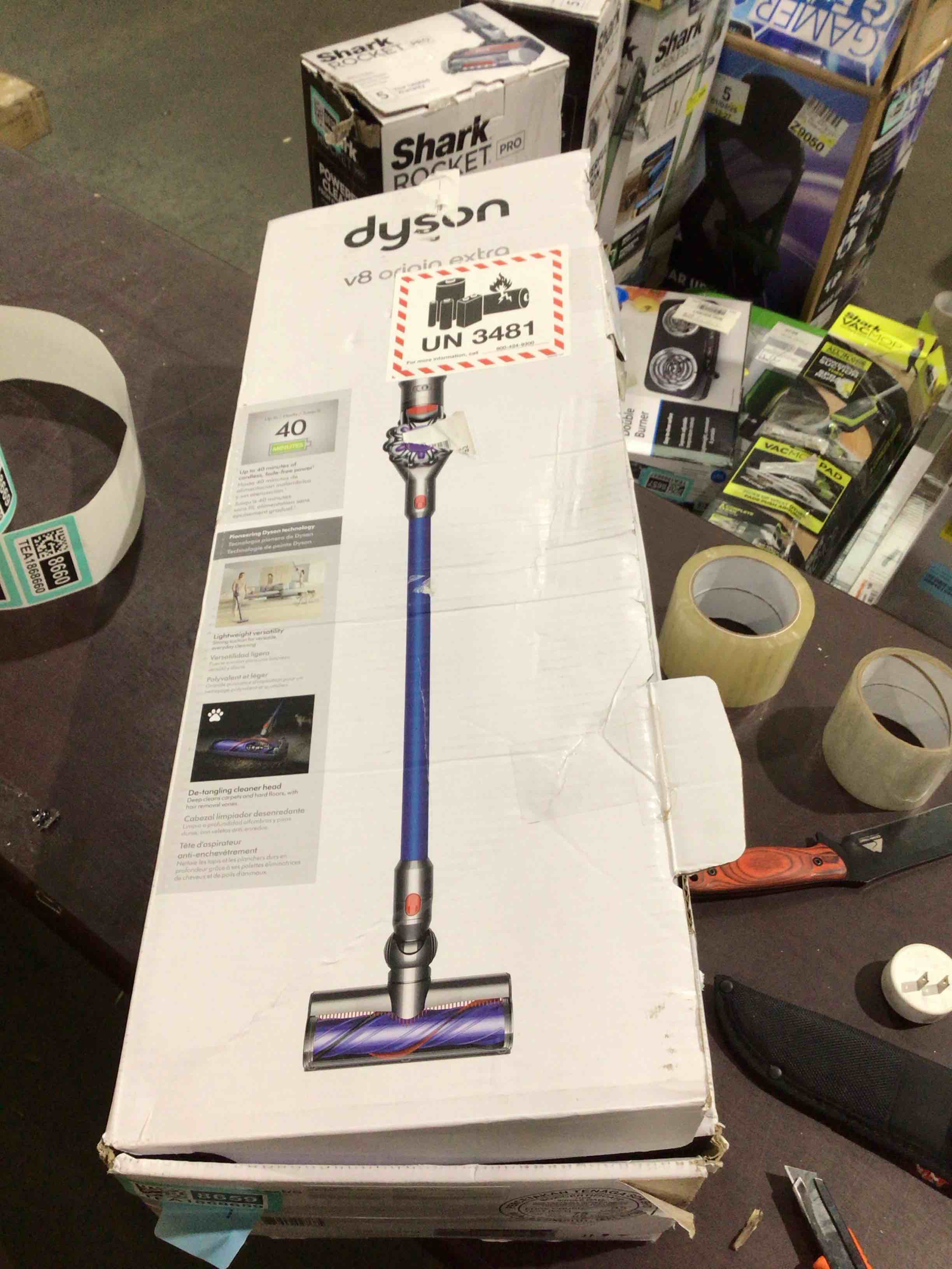 USED Dyson V8 Origin Extra Cordless Vacuum Cleaner