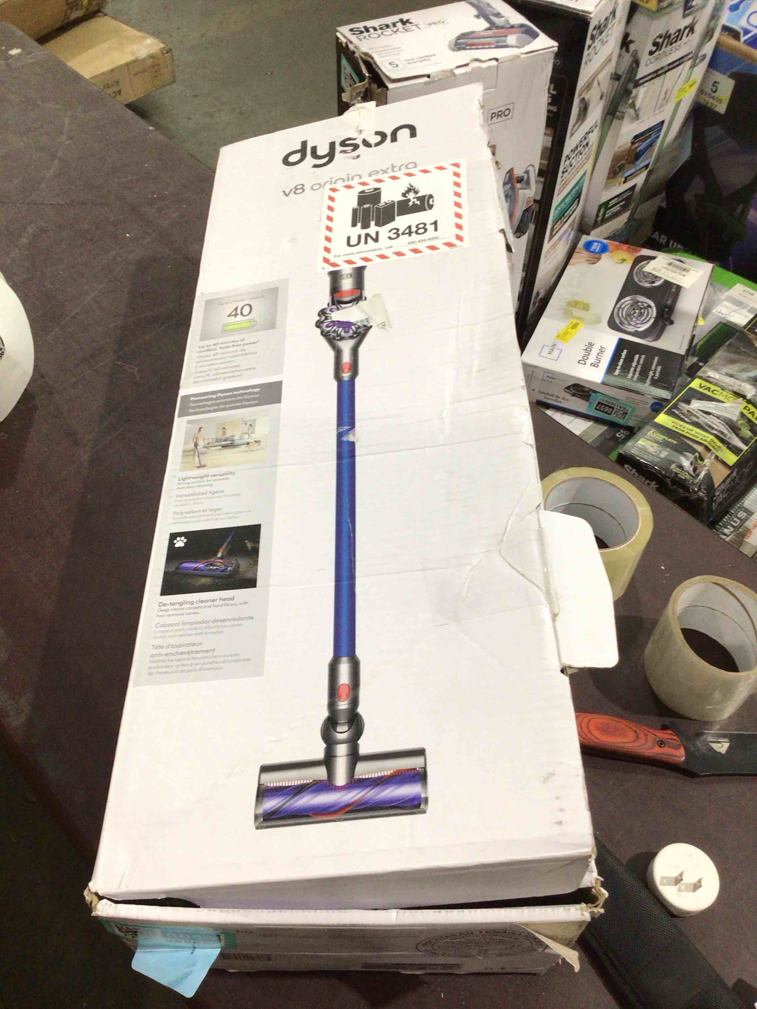 USED Dyson V8 Origin Extra Cordless Vacuum Cleaner