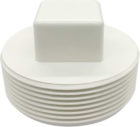 Pluming threaded cap 3”