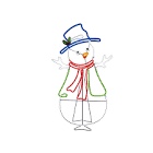 General Electric stay bright 48in neon flex led snowman 