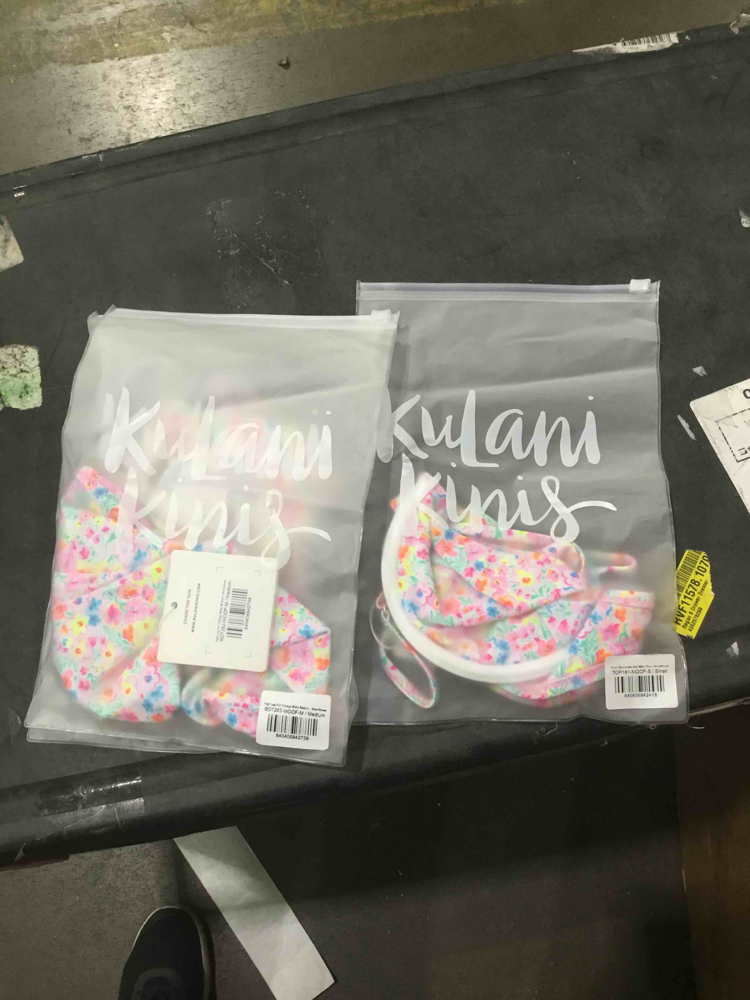 kids bathing suit - kulani kinis girls bathing suit medium pink flowers