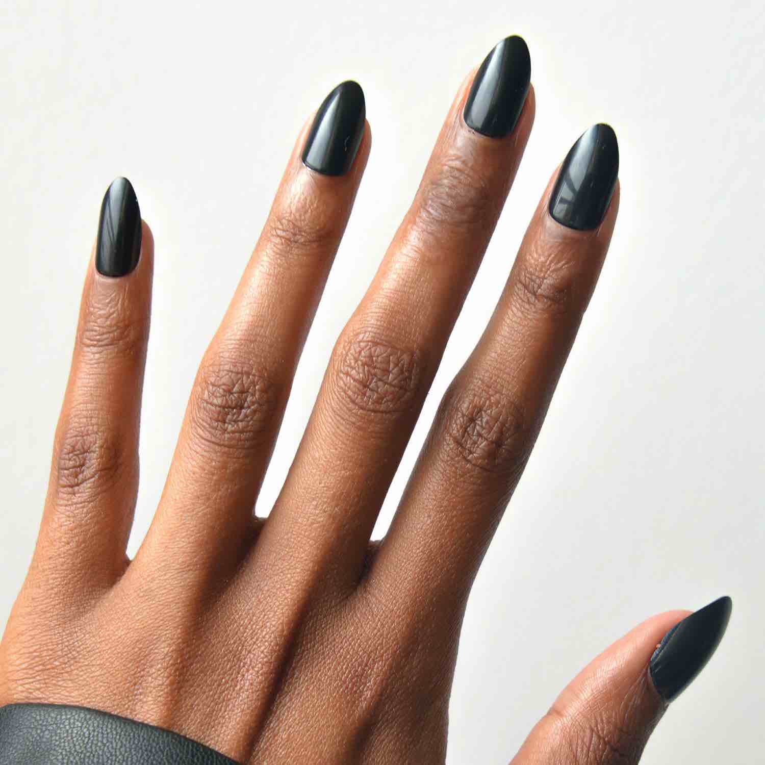  Black Kaely Press on Nails *Similar to stock photo*