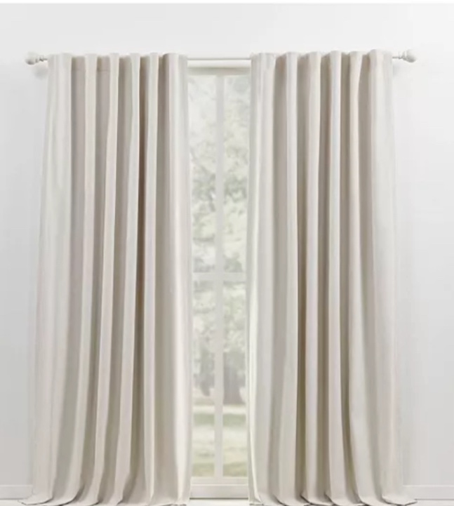 Ralph Lauren Sallie Blackout Panel 54x108 Beige 