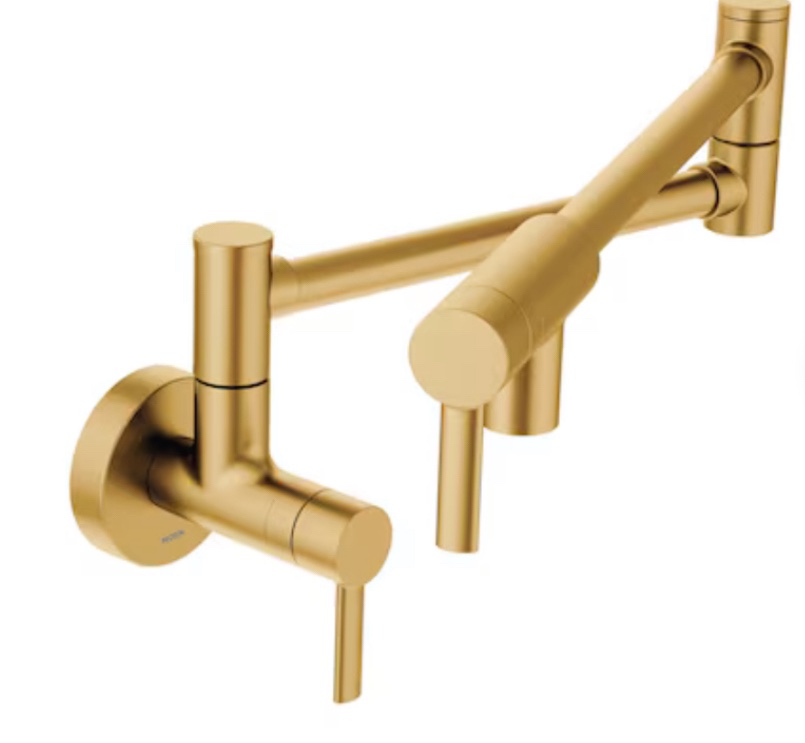 Pot Filler Faucet Brushed Gold *Maybe missing pieces *