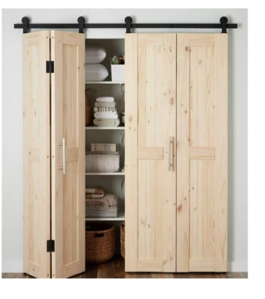 B-Folding Sliding Barn kit 96” For 4 Door
