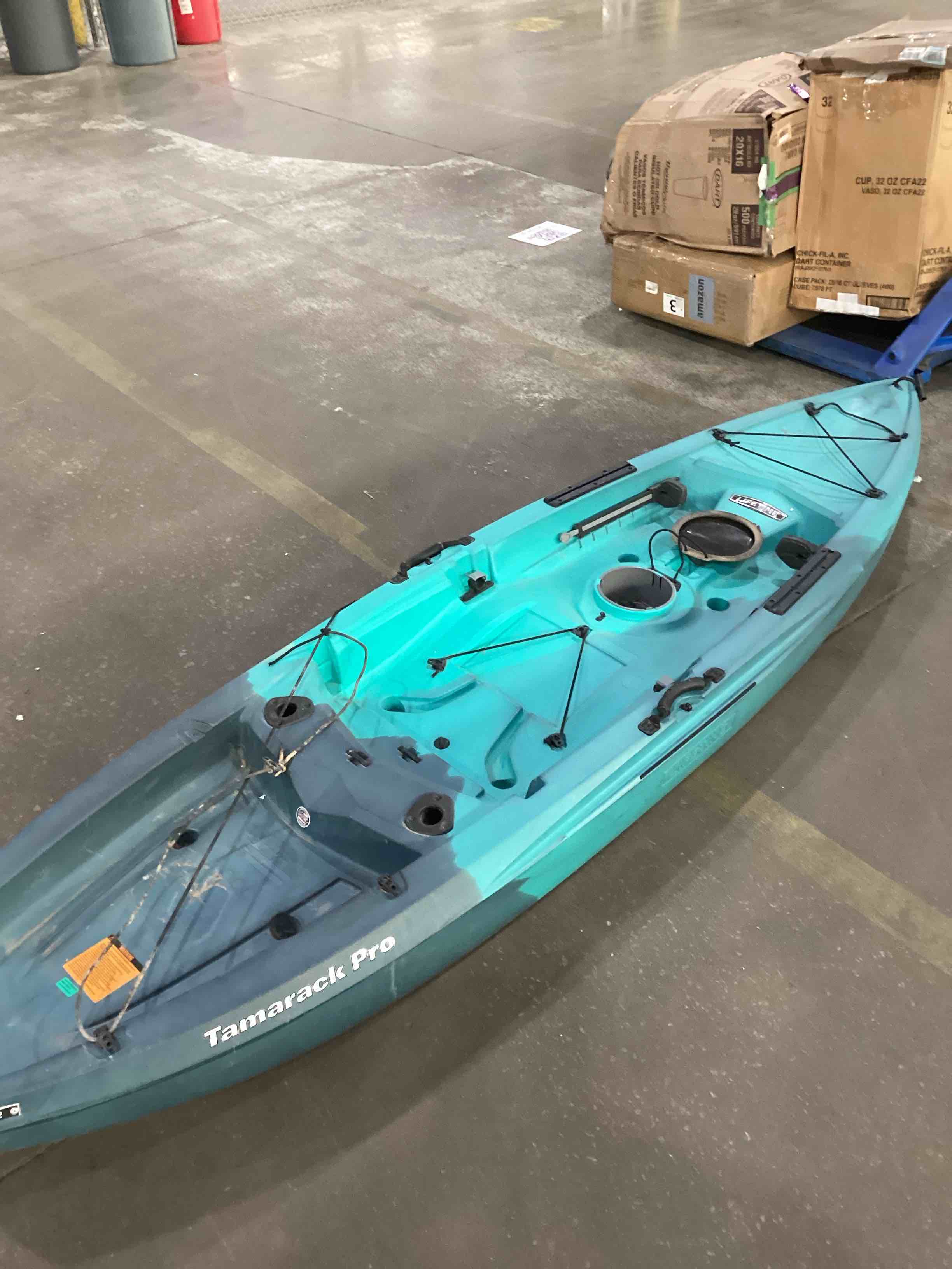 Lifetime Tamarack Pro 123 inch Sit-on-Top Kayak, Capri Fusion