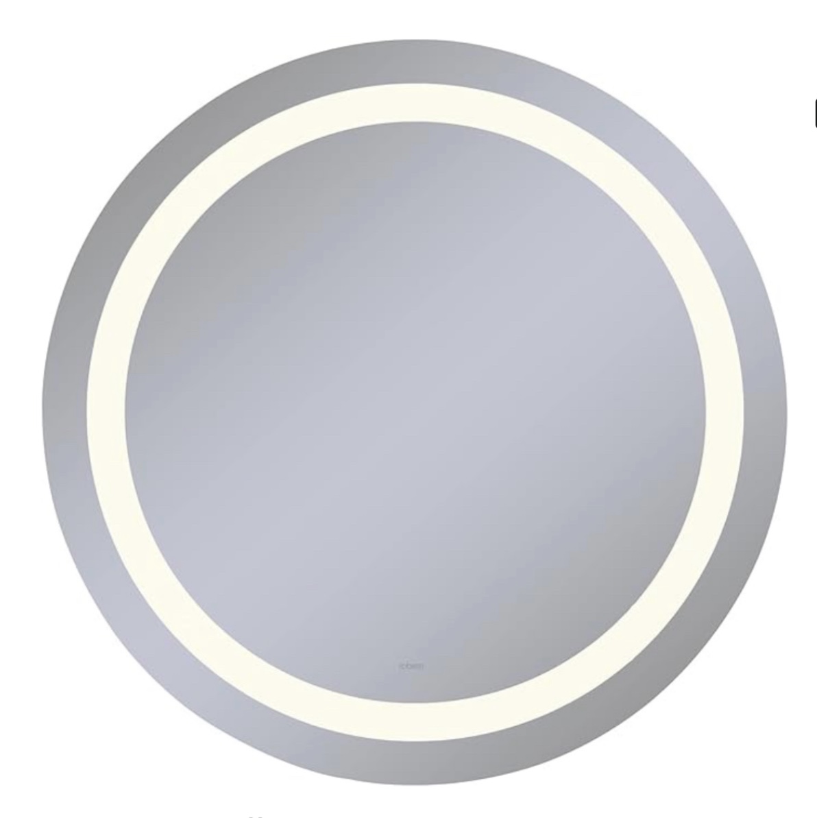 Robern YM0030CIFPD3 2700K Temperature Inset Pattern Vitality 30" Circle Lighted Mirror