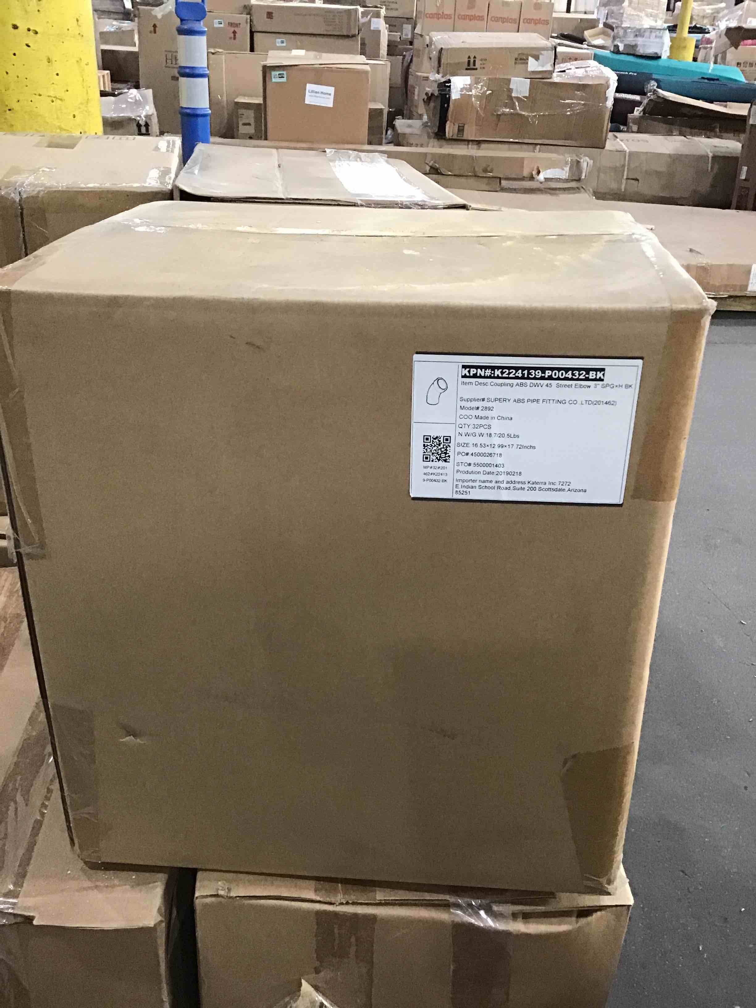 SUPERY ABS PIPE FITTING 