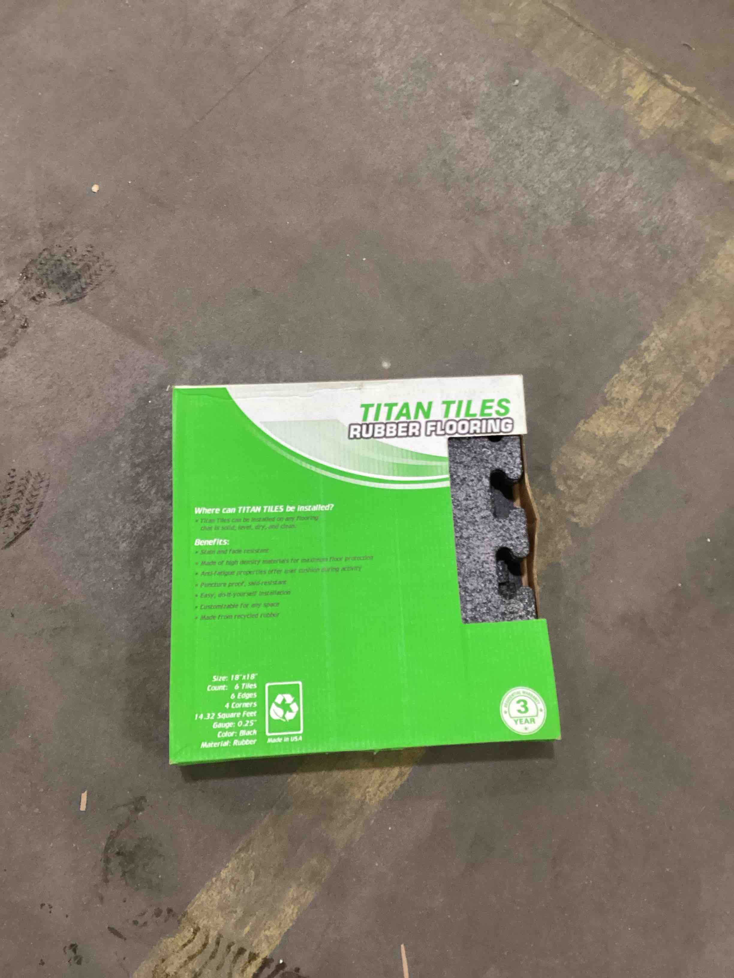 Titan Tiles Rubber Flooring