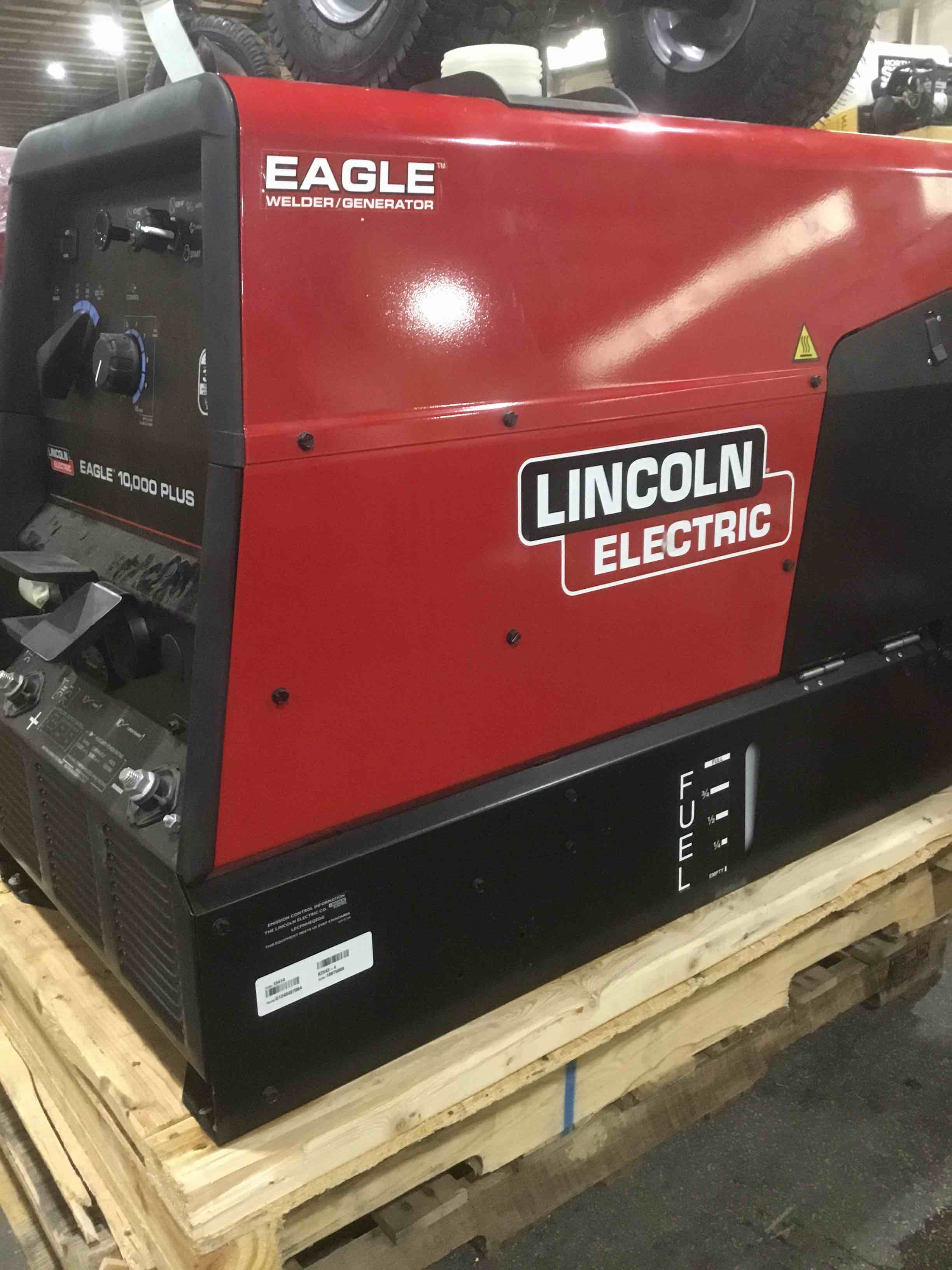 Lincoln Electric welder/generator Eagle 10,000 plus