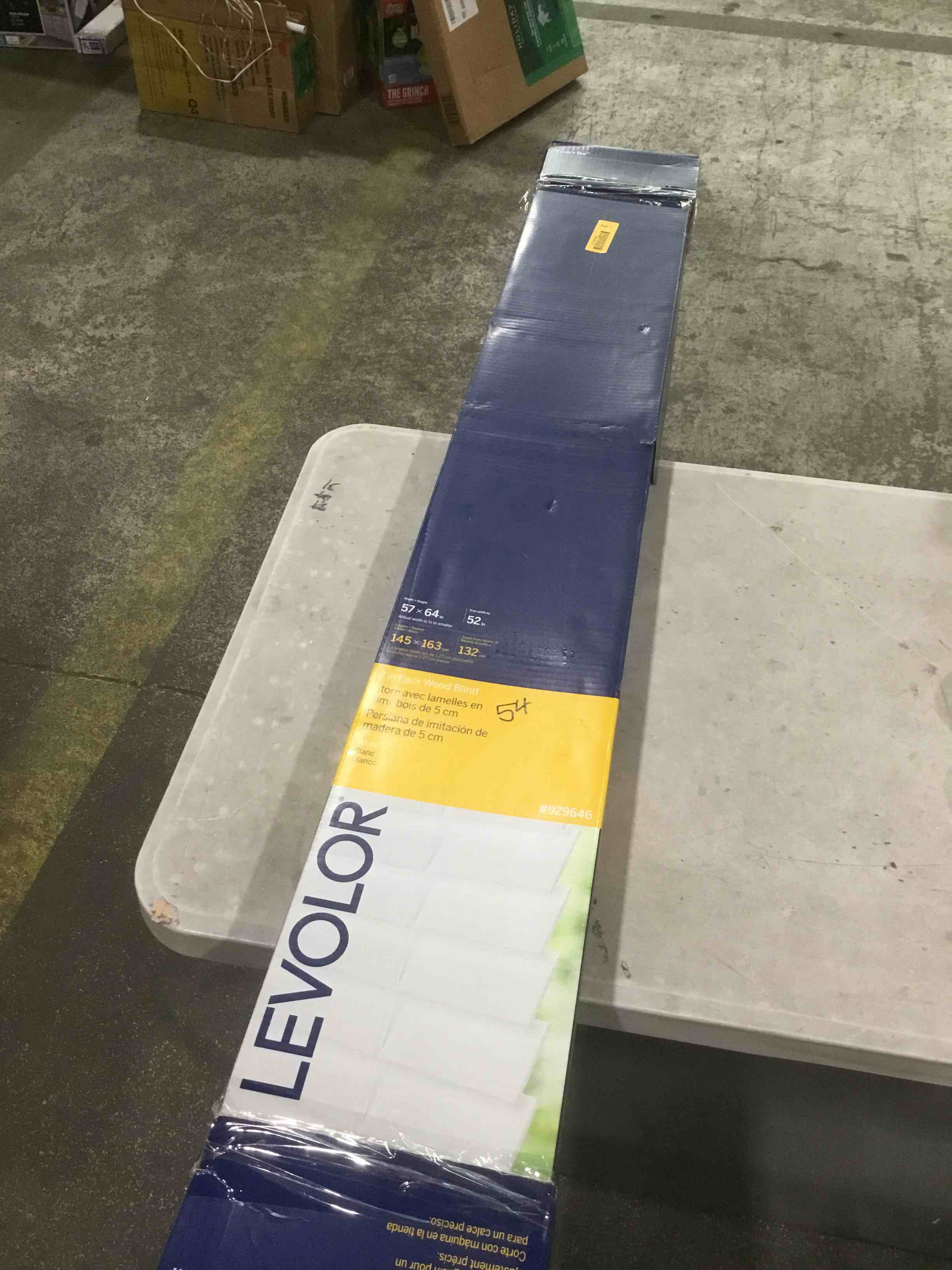 Levolor 2” faux wood blinds 