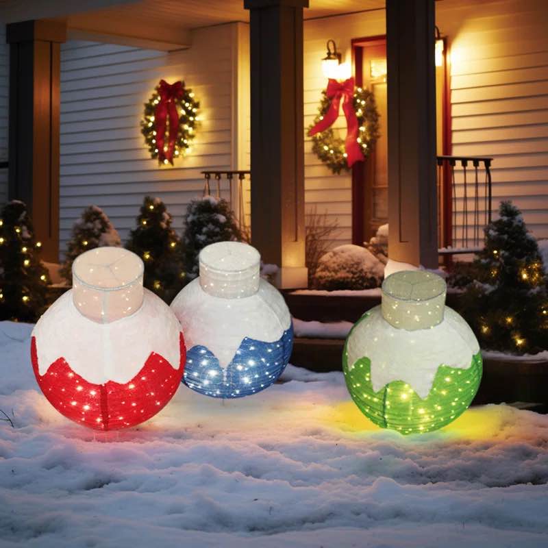 Gutierrez Lighted Ornaments Outdoor Christmas Decoration