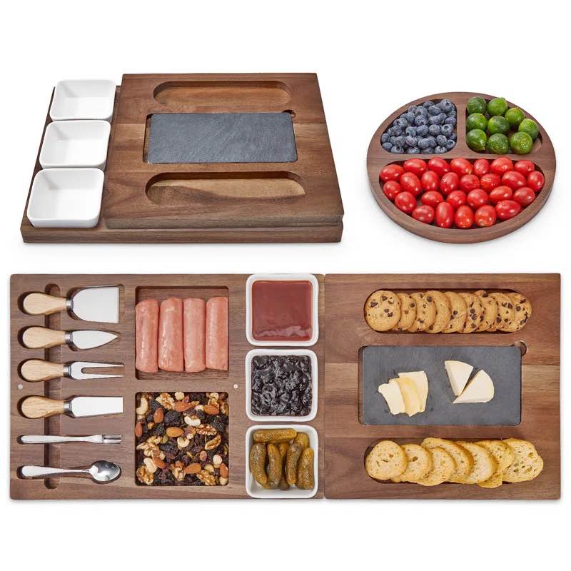 Millwood Pines Chrissey Wood Cheese Board