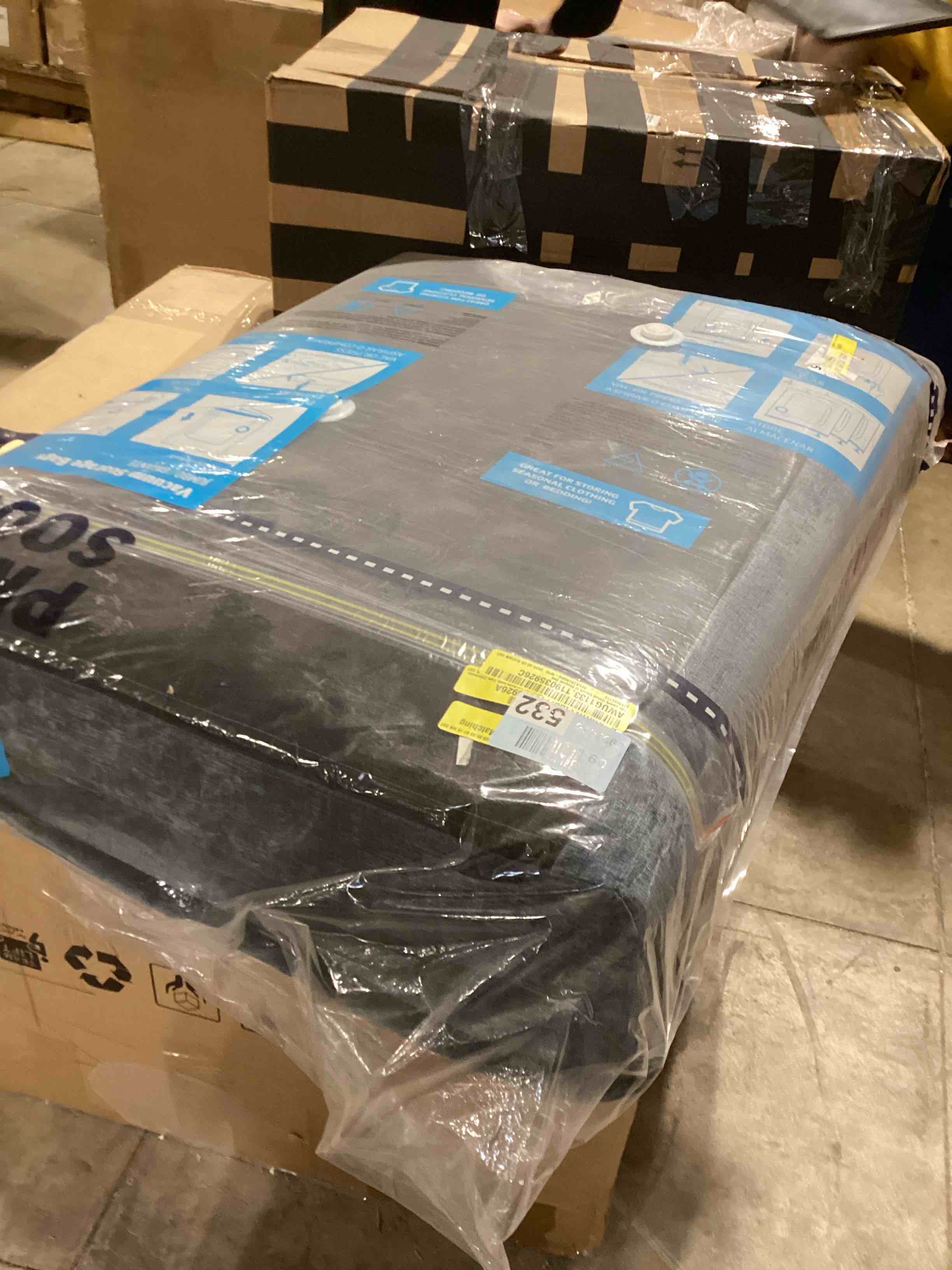 Incomplete 120 Comfy Cloud Couch U Shaped Sectional 