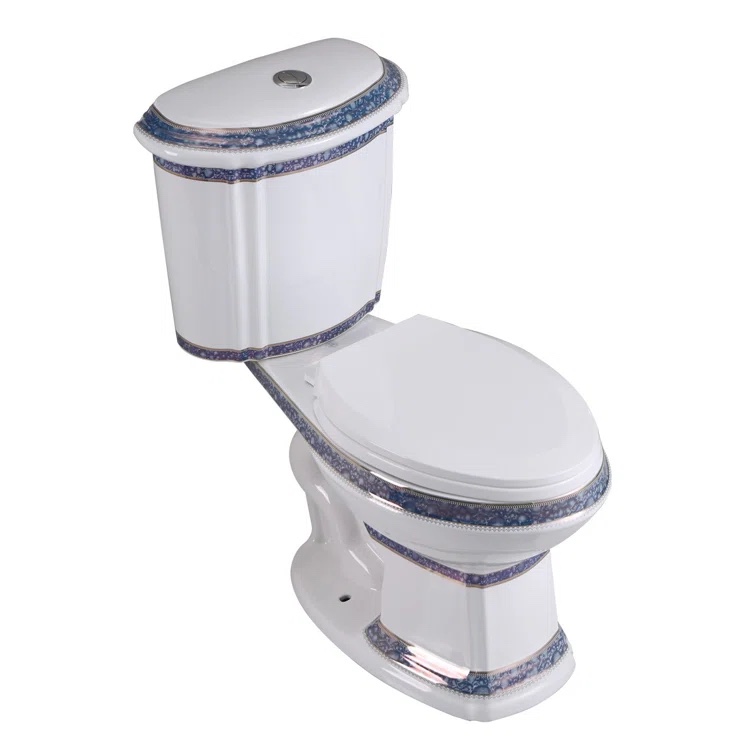 45.5 GPF Elongated Two-Piece Toilet (Seat Included)