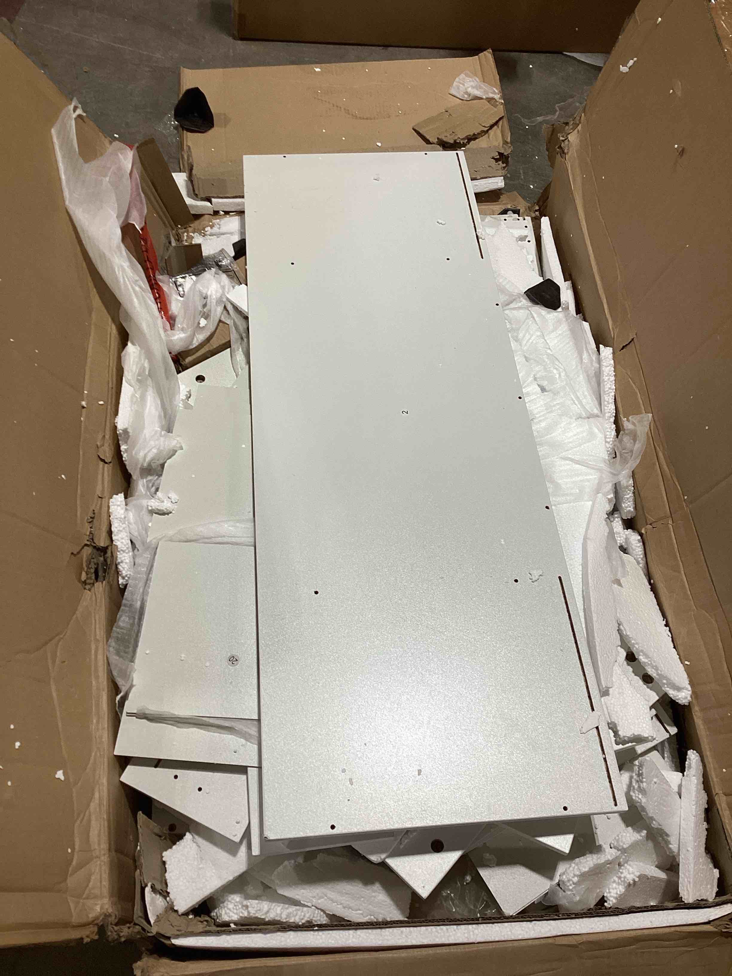 Vanity With Built-In Socket