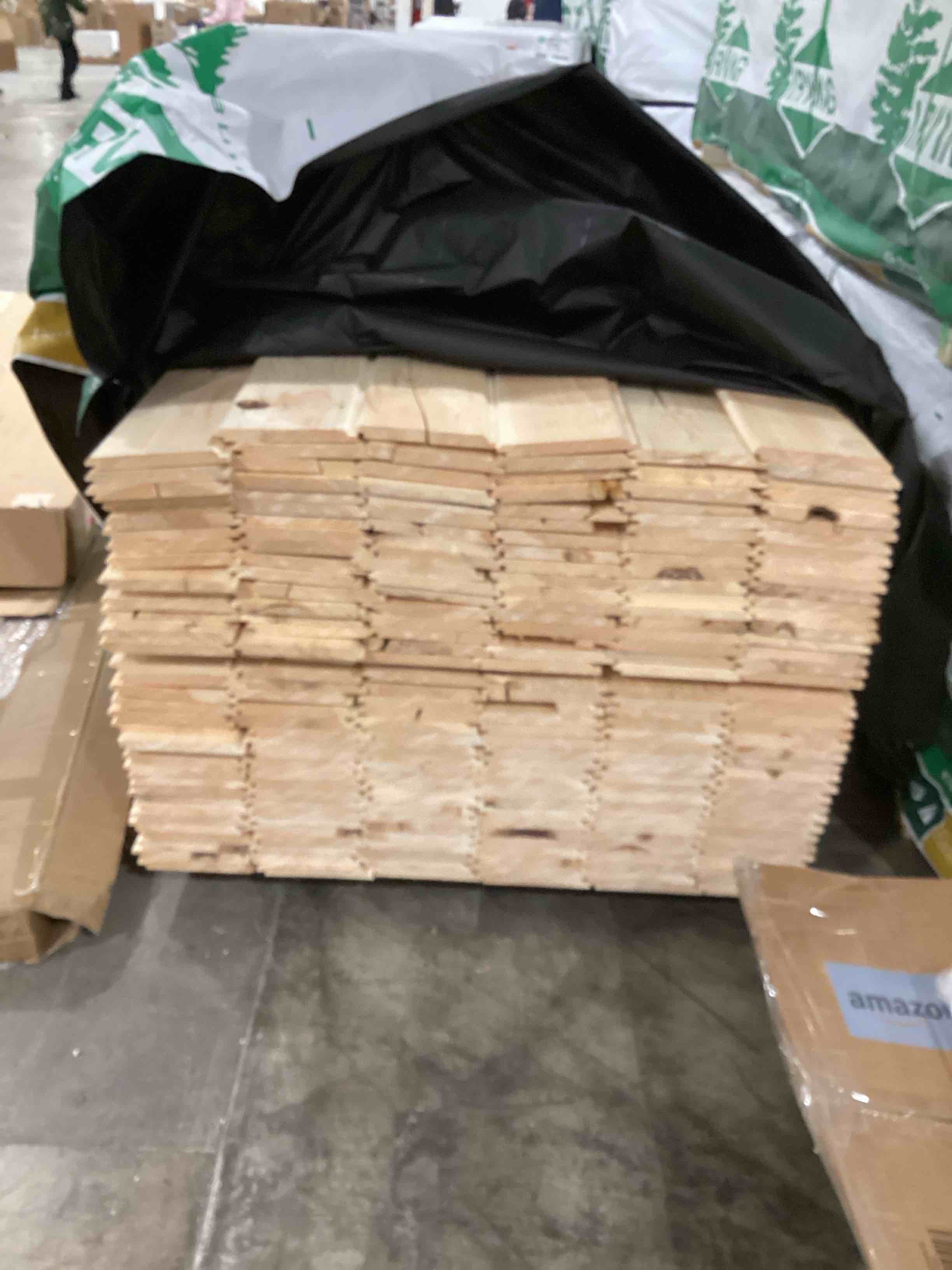 Eastern White Pine 1?x8?x12? Tonge and groove Wall Paneling ECB/WP4 Pattern Outs PMO