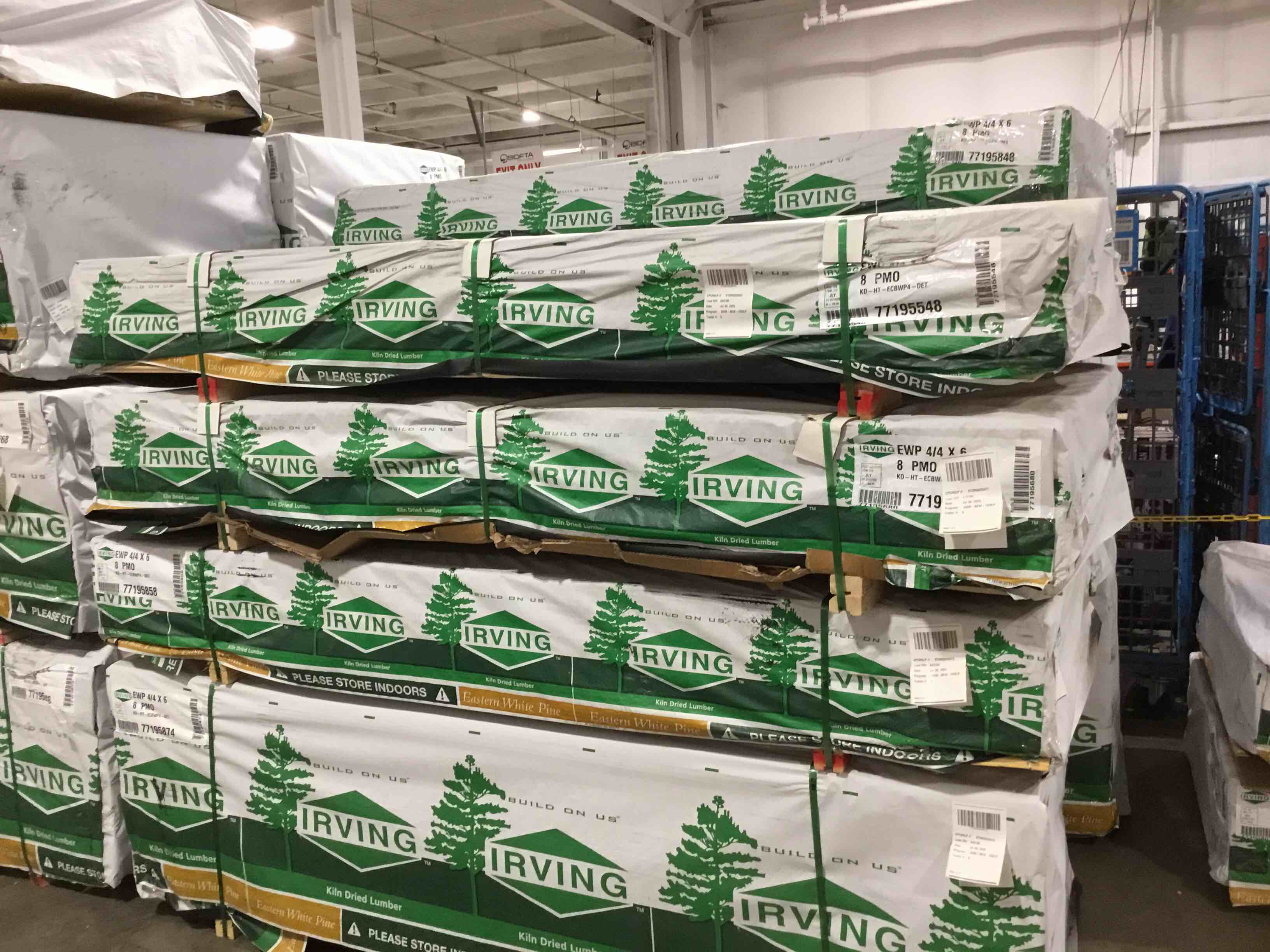 Eastern White Pine Tongue & Groove ECB/WP4   1” H x 5 1/4” W x 96” L