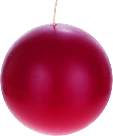 Bolsius Red Round Candle