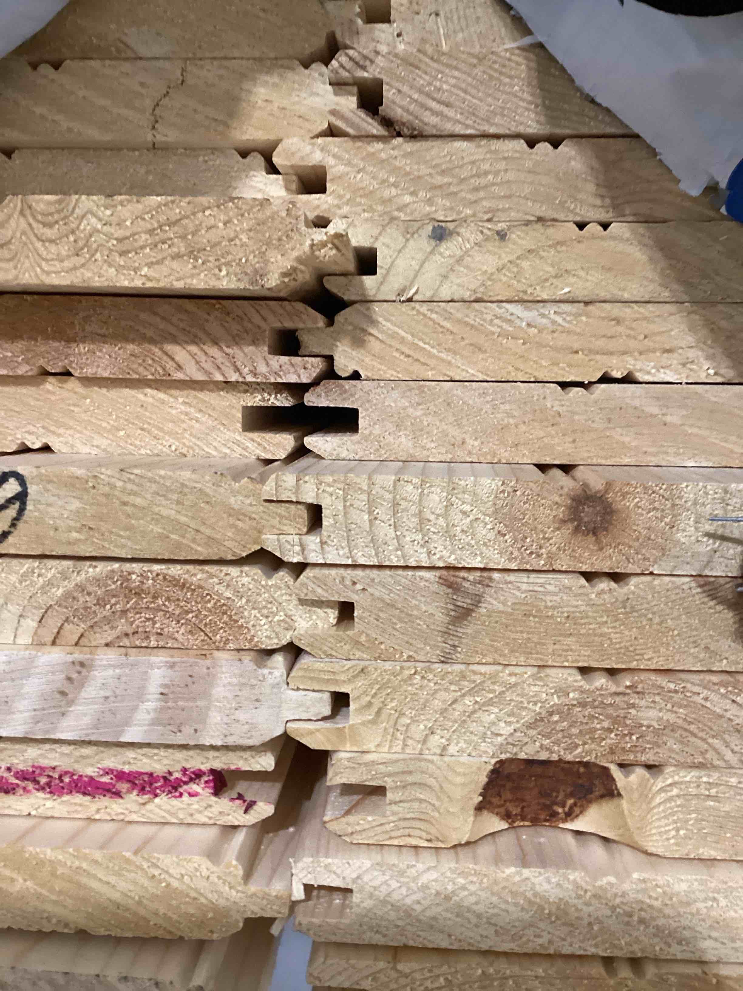 Building Material Tongue and Groove