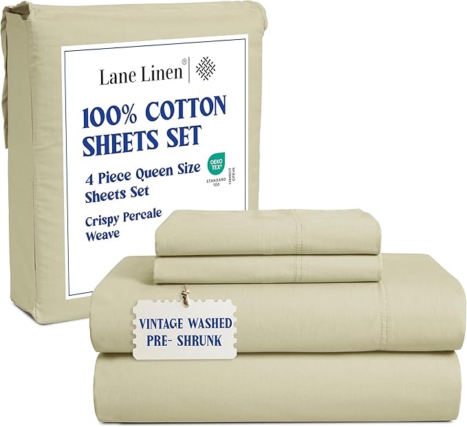 Lane Linen Classic Percale Weave 