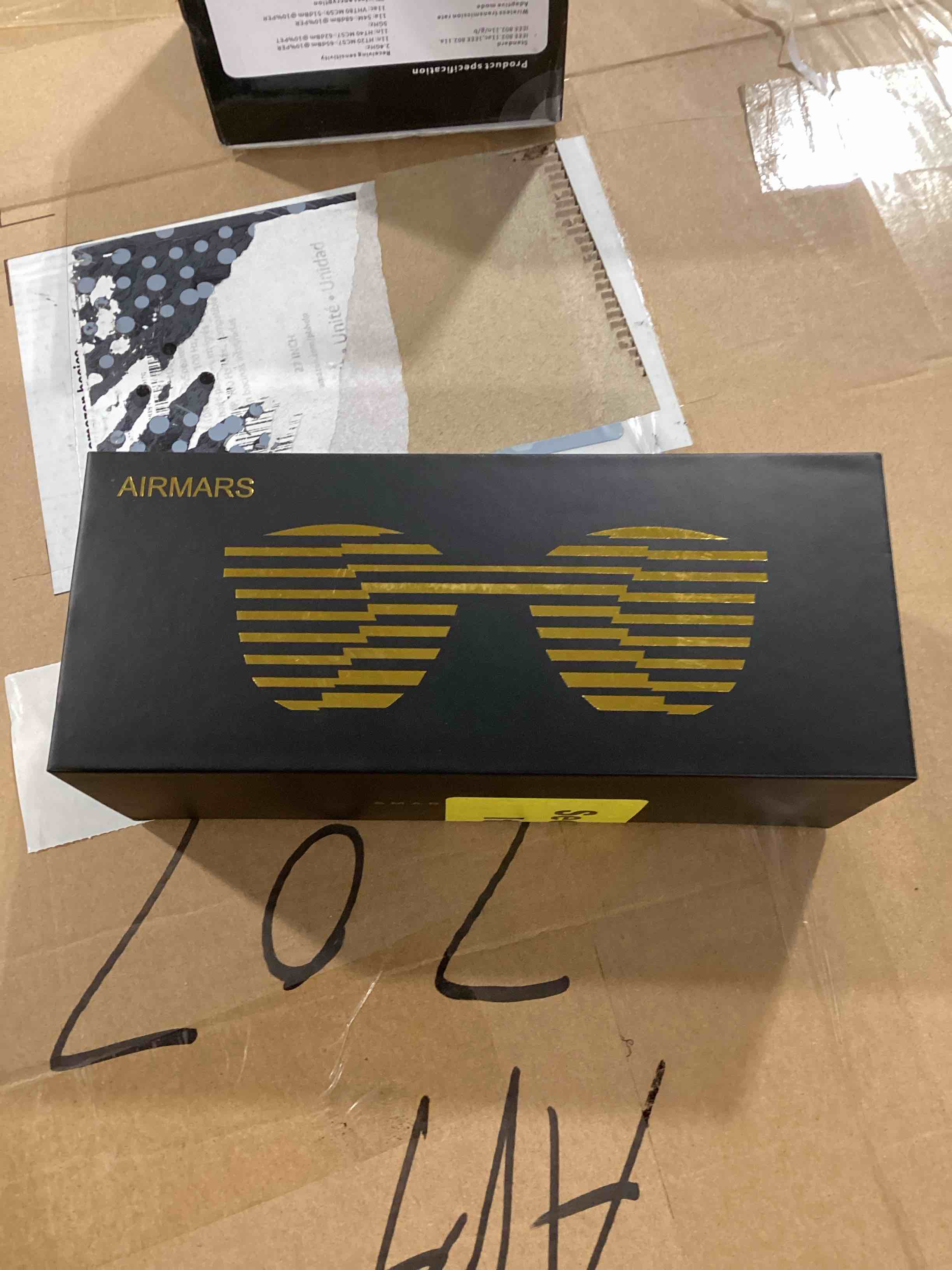 AIRMARS Smart Glasses for Men and Women with Speaker/Bluetooth Sunglasses with Photochromi/Blue Light Filter&Polarized Lenses,Smart Sunglasses Bluetooth 5.4 Support Voice Assistant/Android/Mac/PC