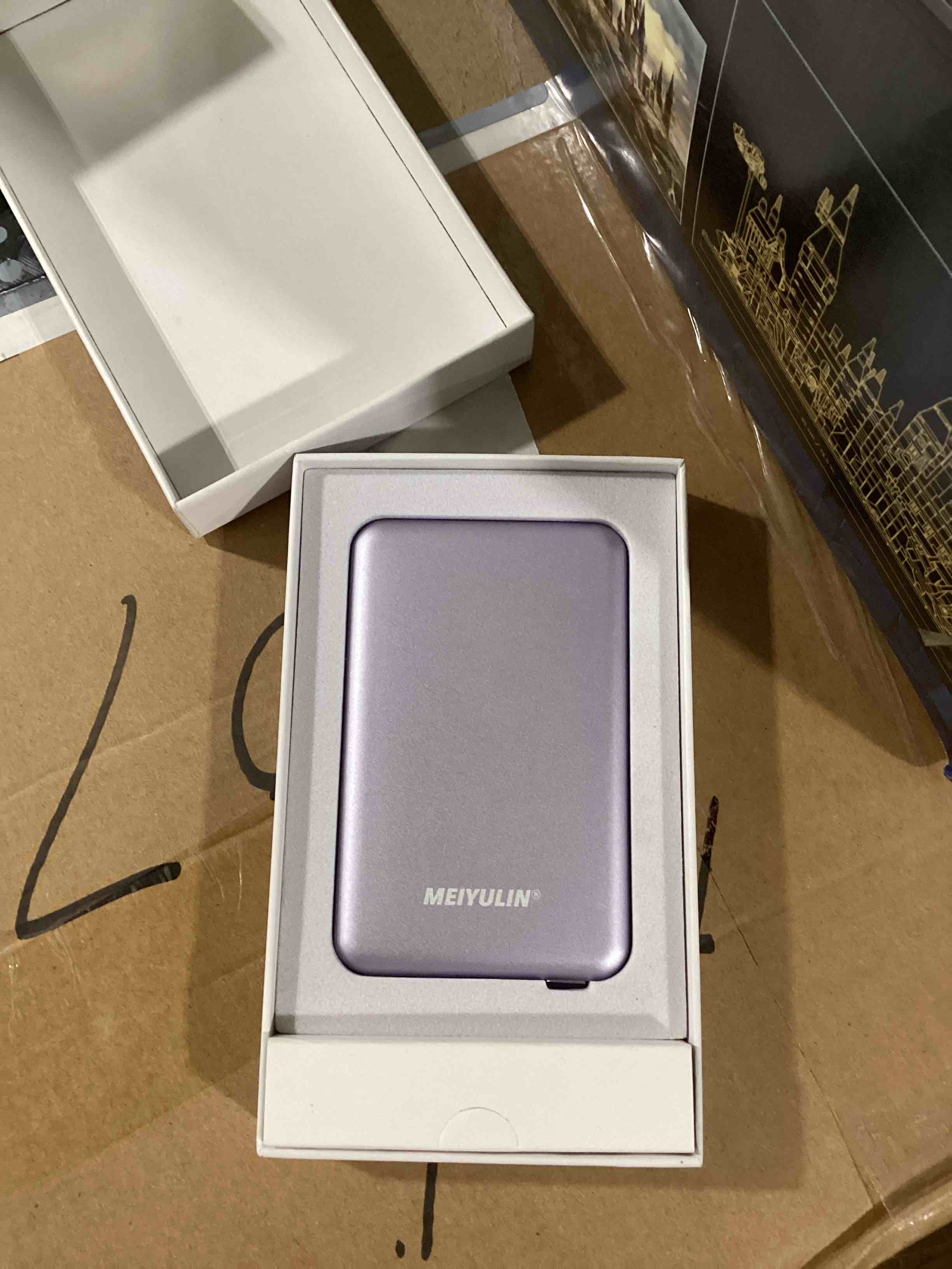 similar to 5000mah magnetic wireless power bank for iphone, portable charger for magsafe battery pack compatible with iphone 17 pro max air/16/15/14/13/12 series