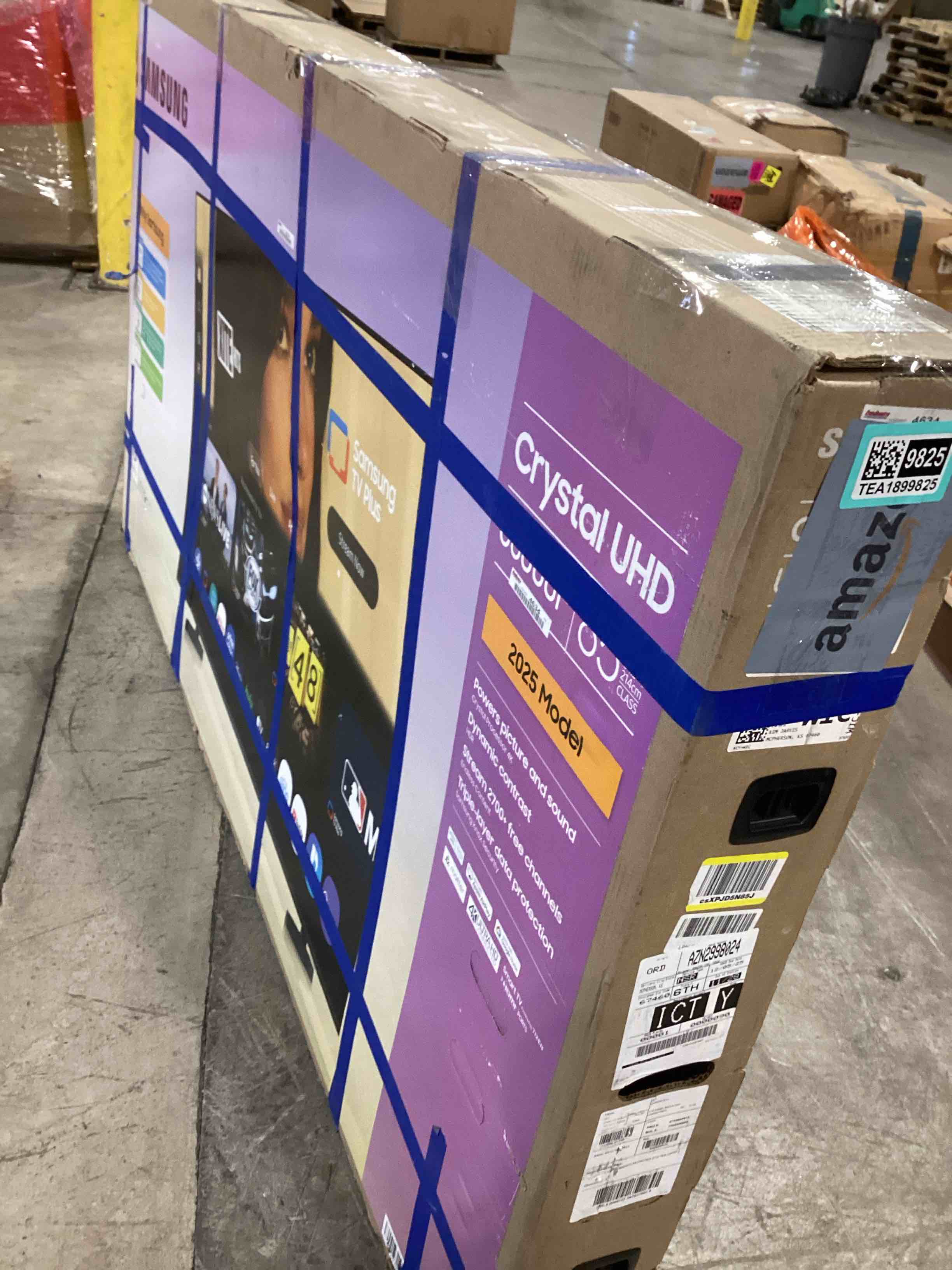 Condition photo showing Good Condition for Samsung 85-Inch Class Crystal UHD U8000F 4K Smart TV (2025 Model) Endless Free Content, Crystal Processor 4K, MetalStream Design, Knox Security, Alexa Built-in 85-Inch TV Only