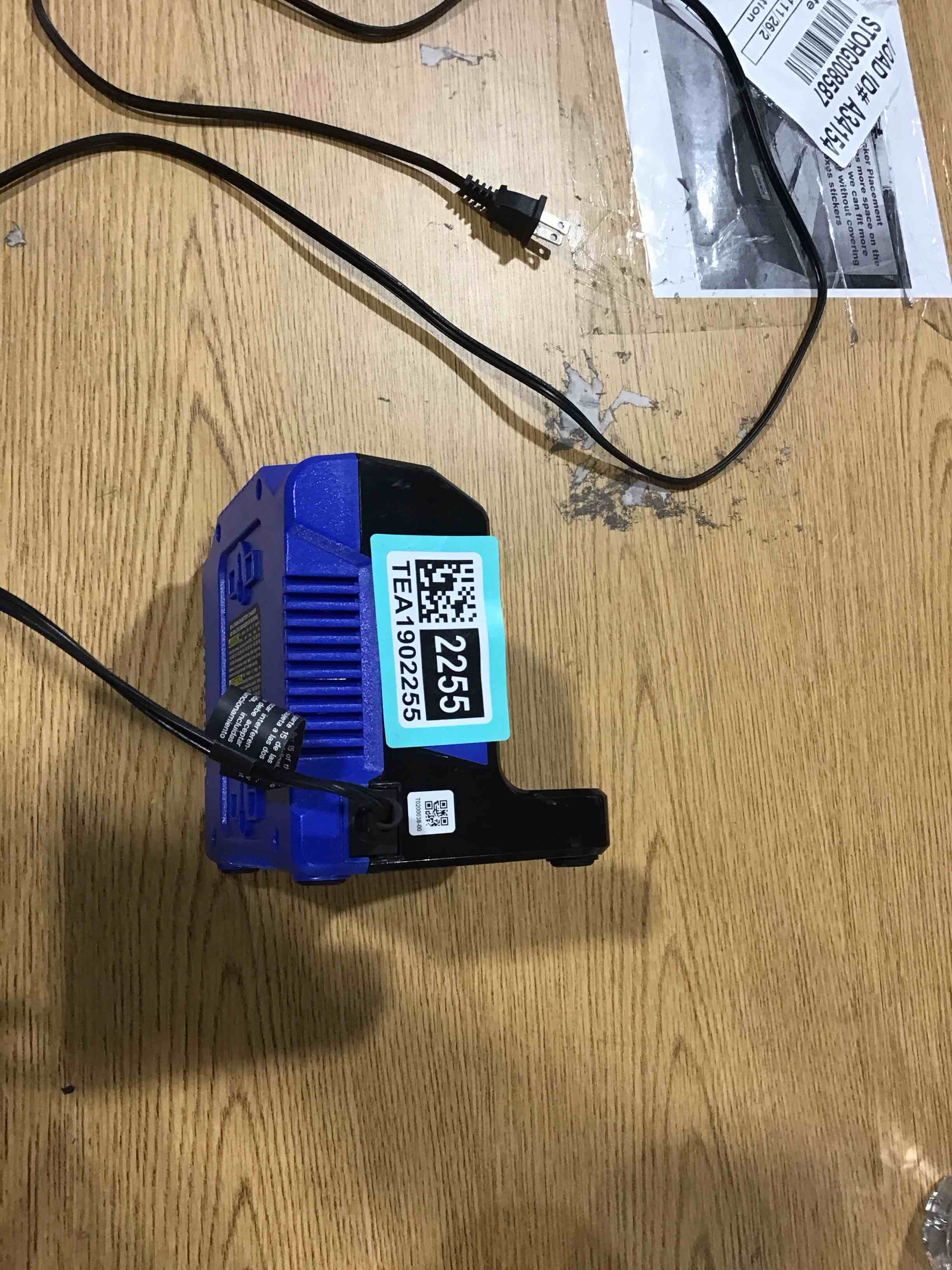 Kobalt 80 Volt Power Equipment Compact Battery Charger Model KRC 80-06