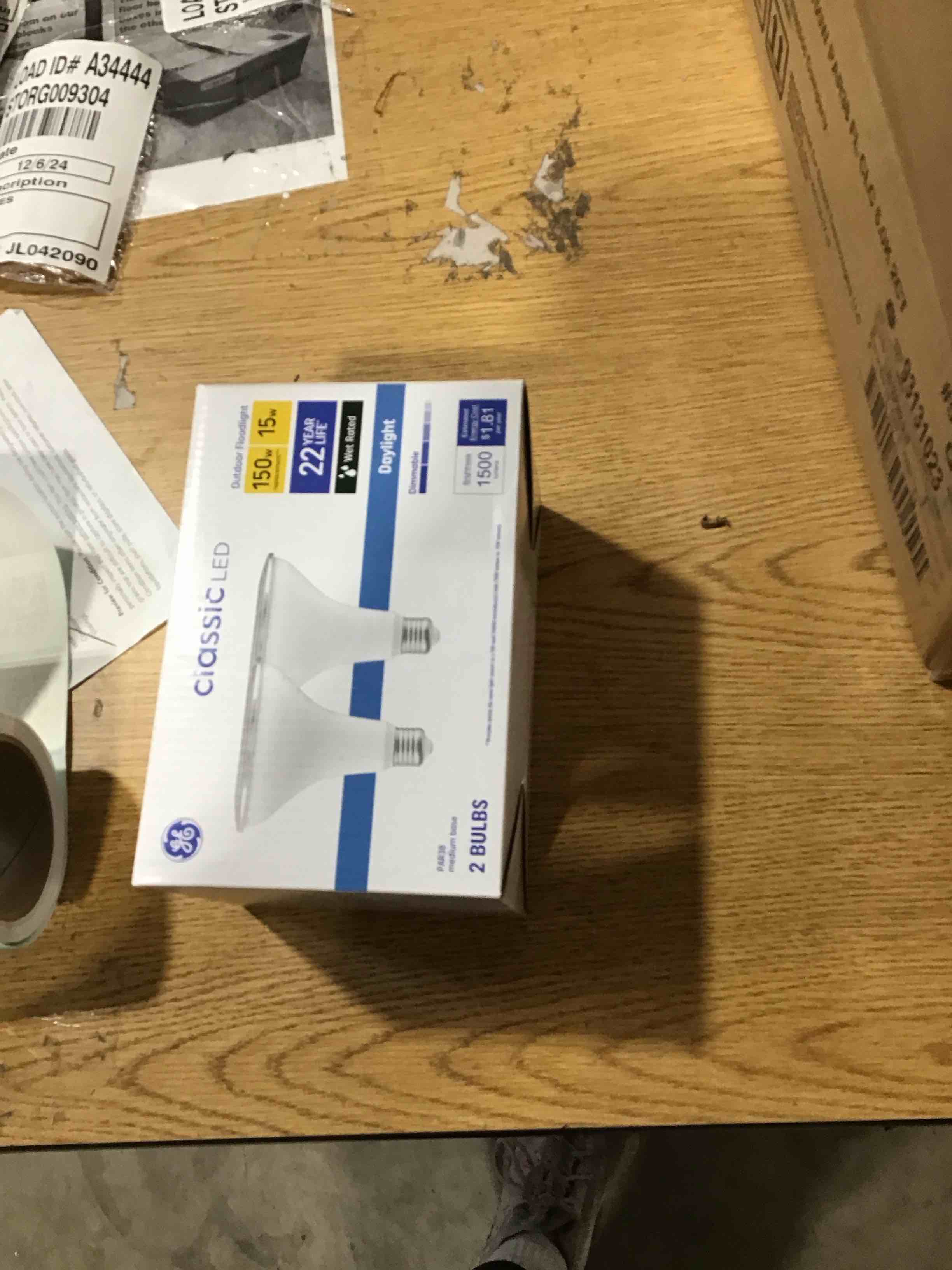 GE Spot Classic 2-Pack 75 W Equivalent Dimmable Warm White Par30 Shortneck LED Light Fixture Light Bulbs