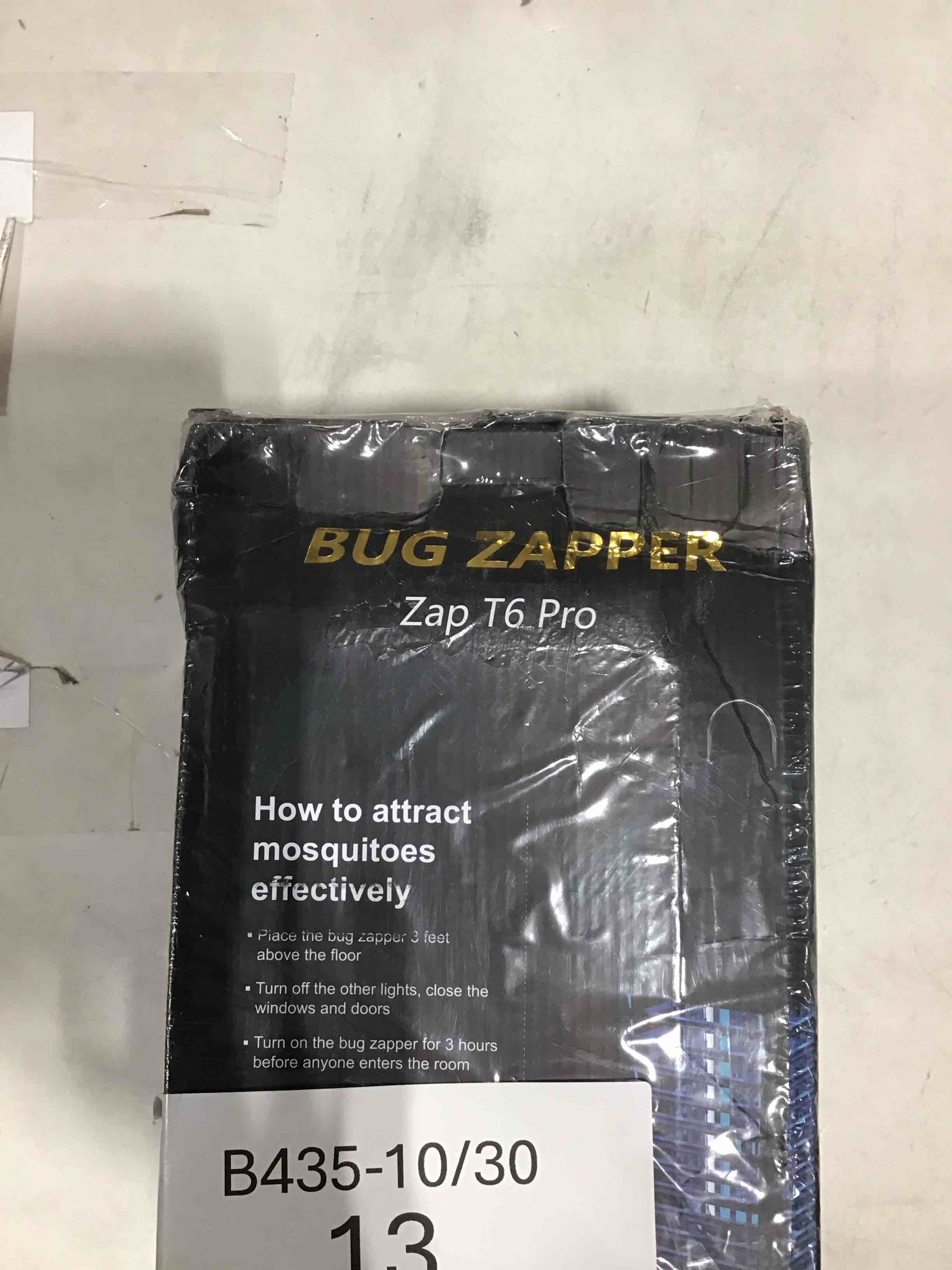 bug zapper zap t6 pro