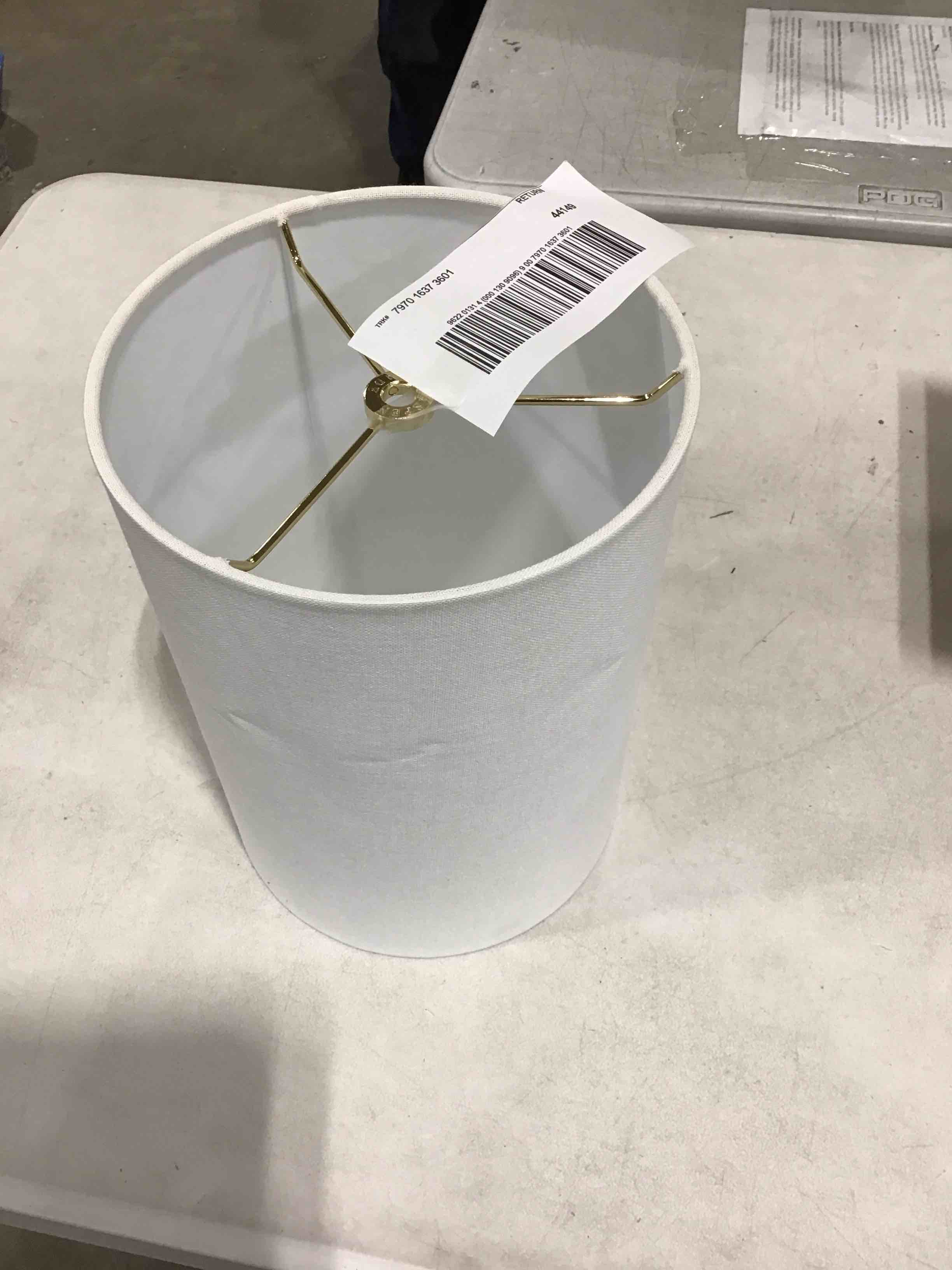 11" H Linen Drum Lamp shade ( Spider )